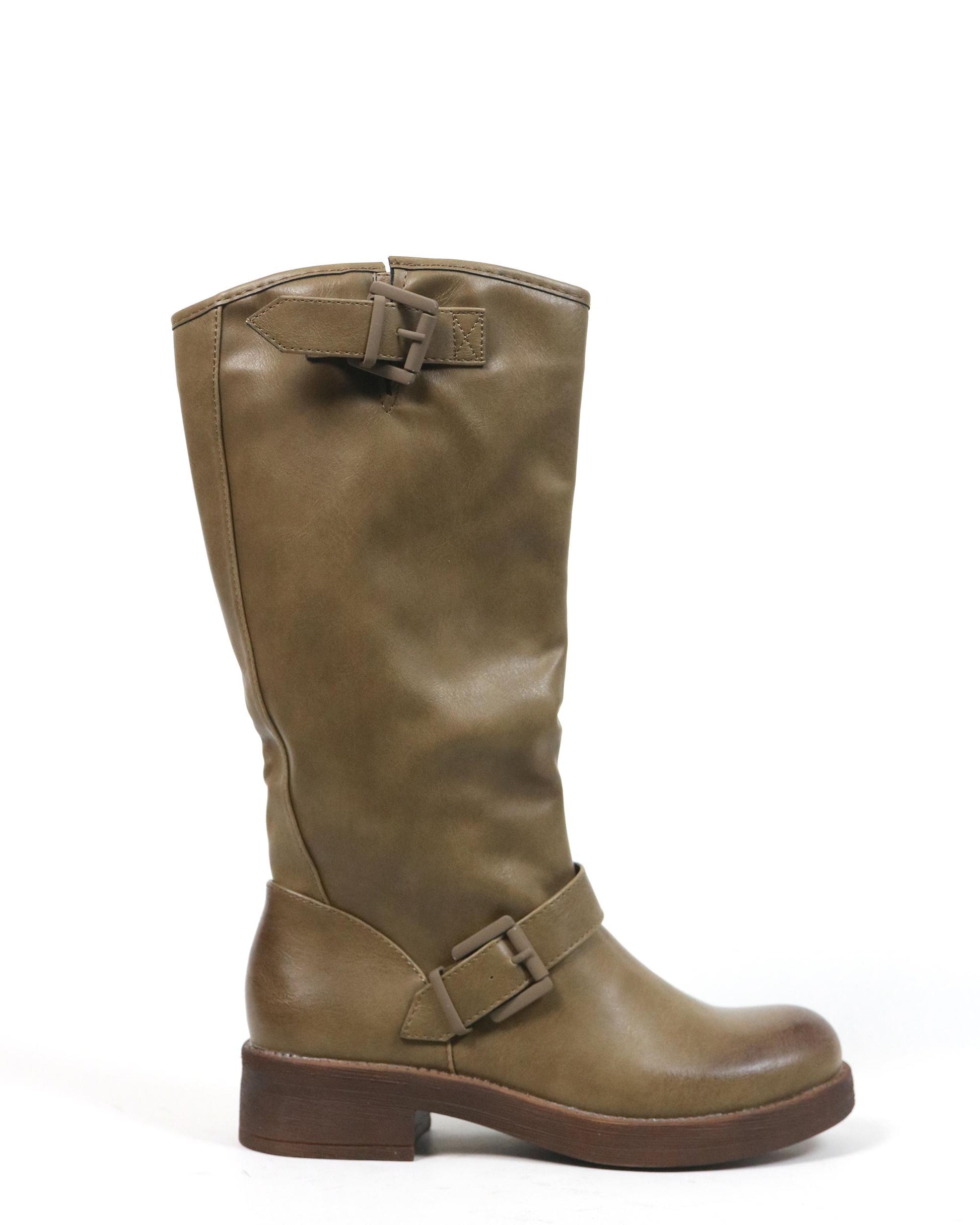BIKER CLASSIC ALTO KAKI 