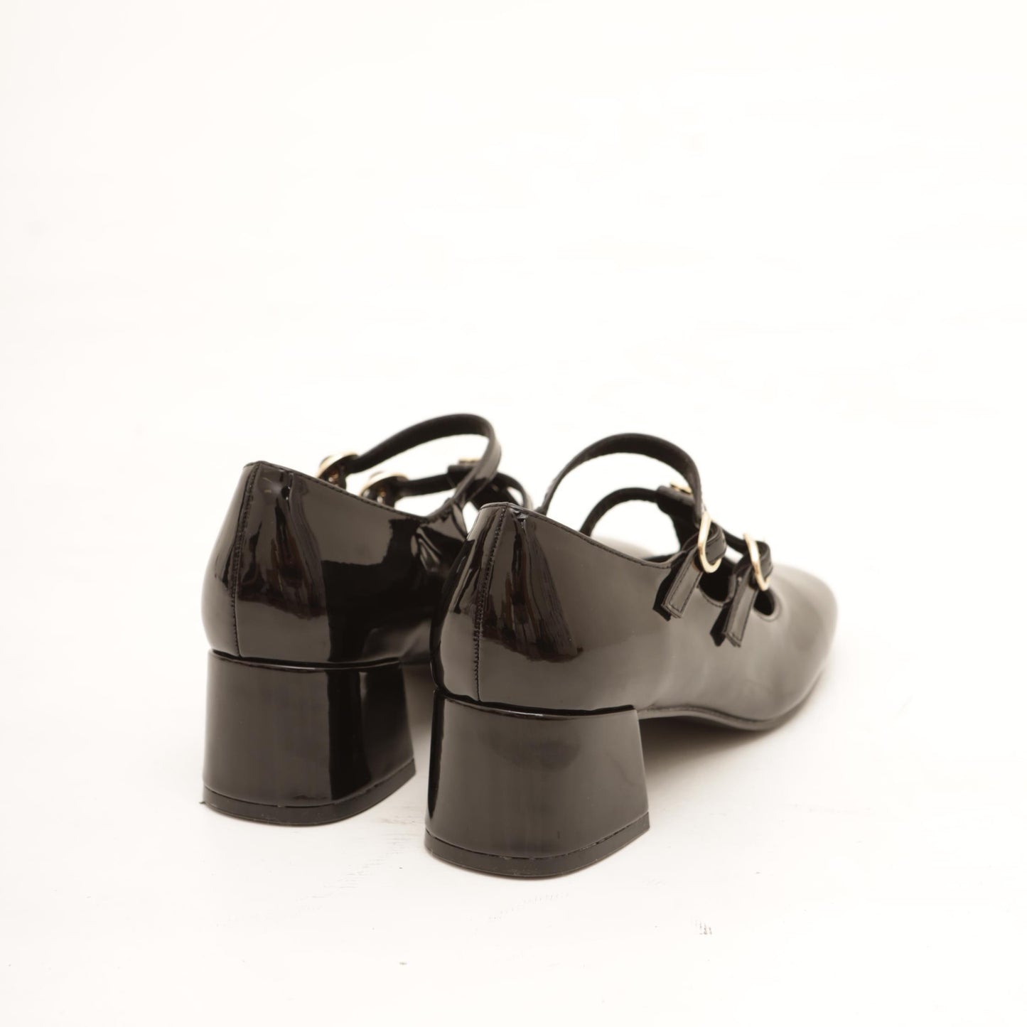 MARY JANE BABY 2 CINTURINI NERO 