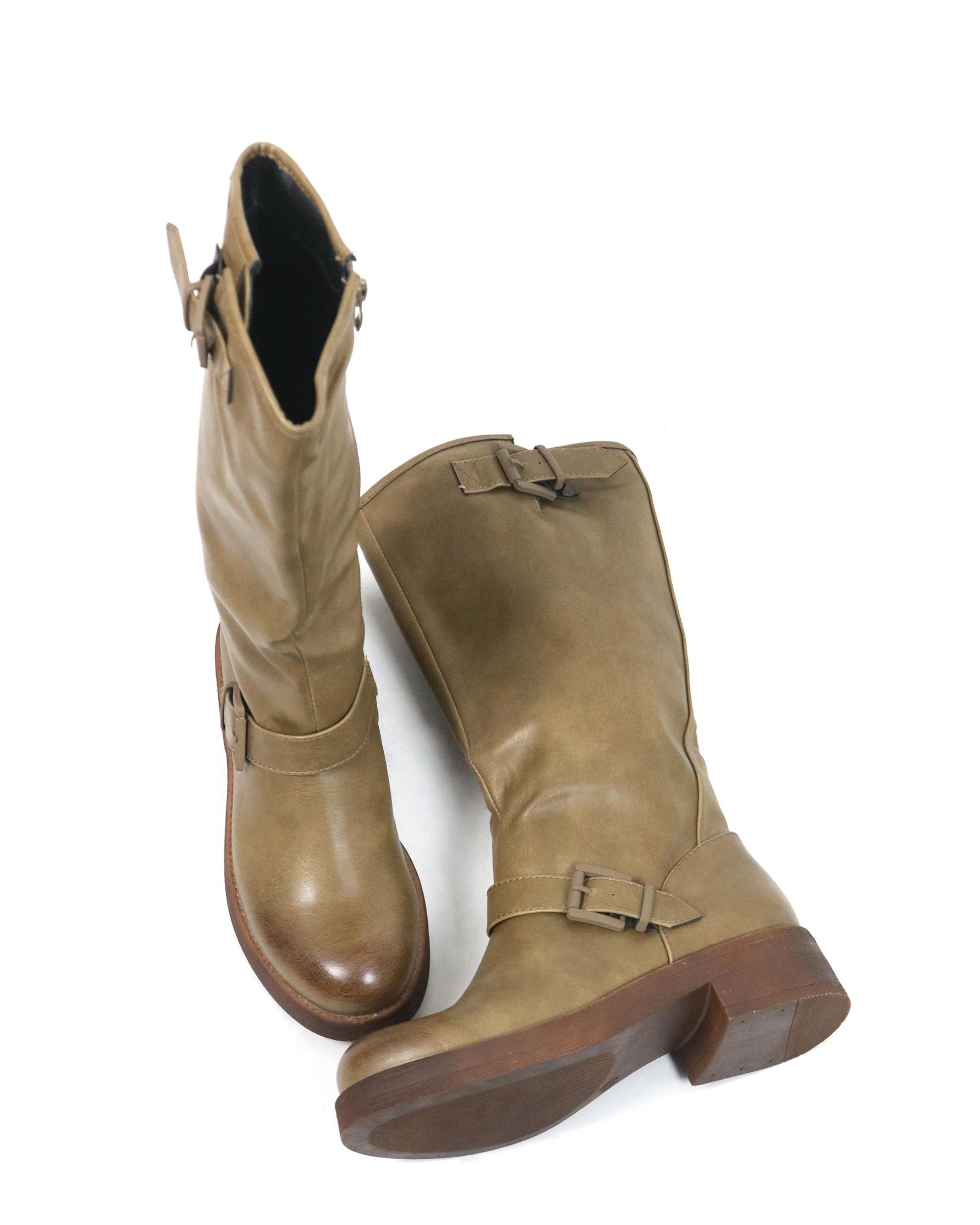 BIKER CLASSIC ALTO KAKI 