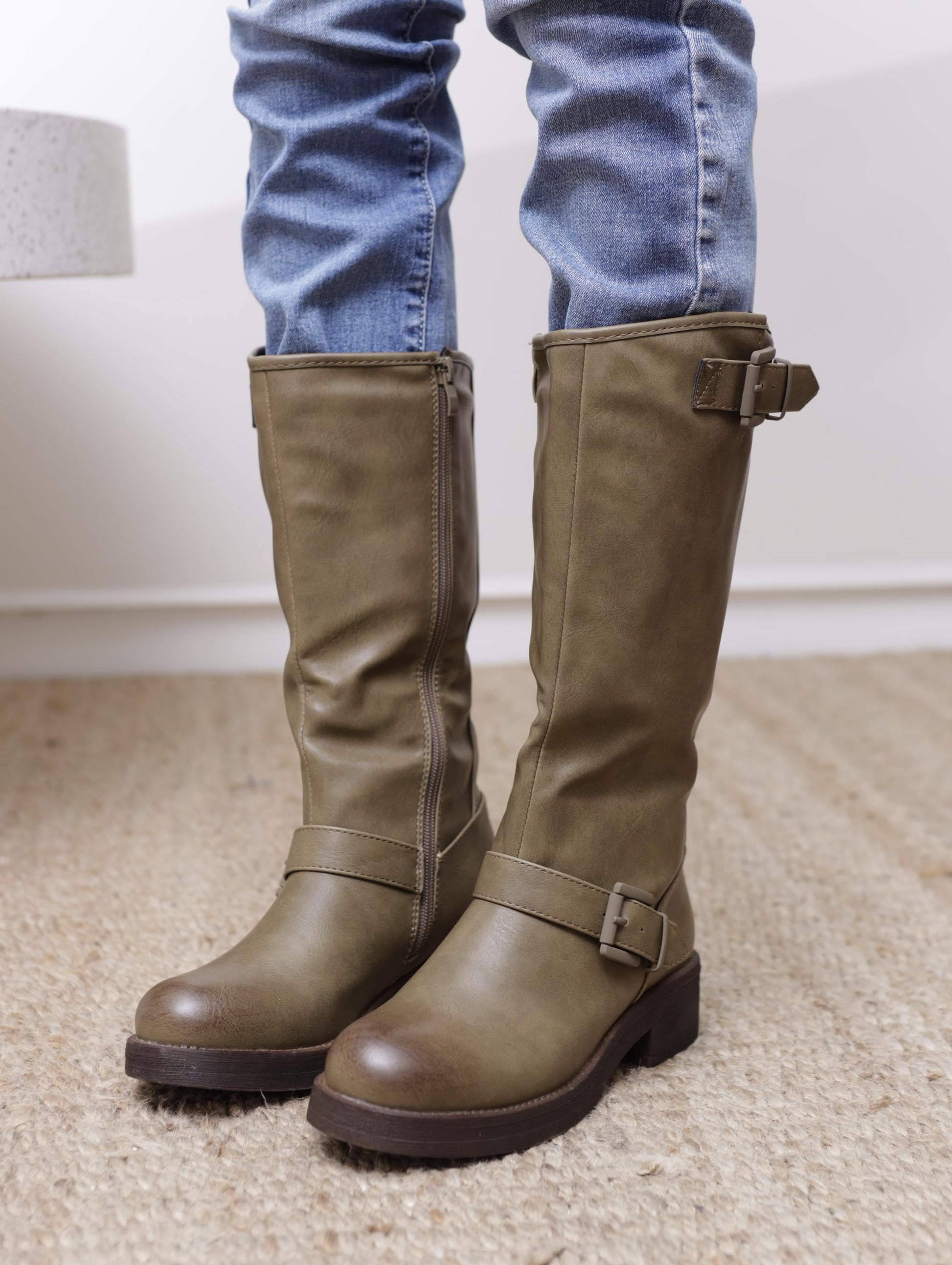 BIKER CLASSIC ALTO KAKI 