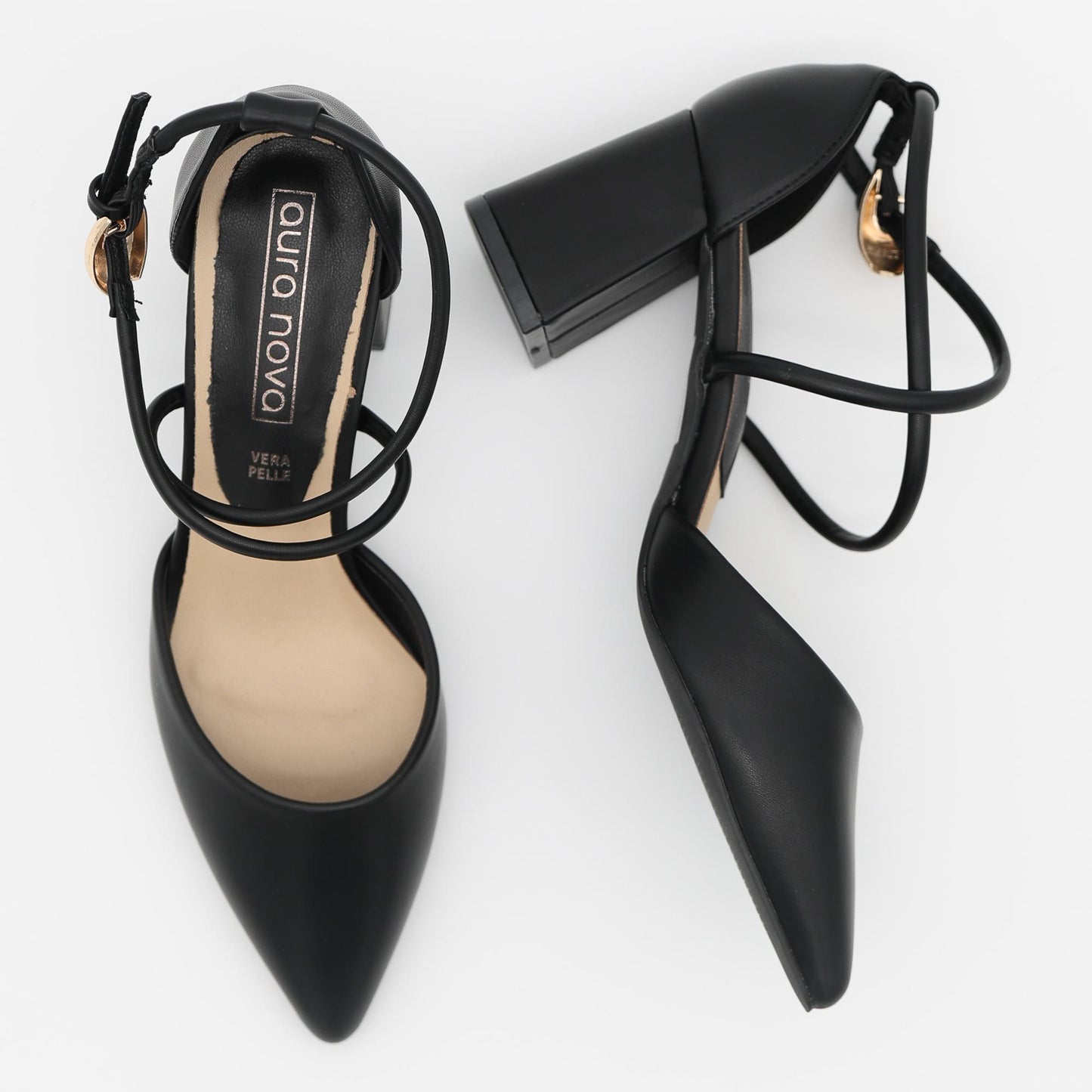DECOLLETE D'ORSAY INCROCIO NERO 
