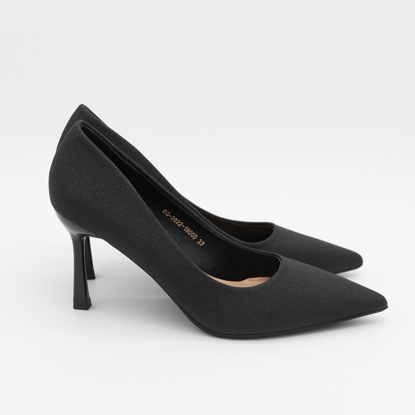 DECOLLETE GLITTER NERO 