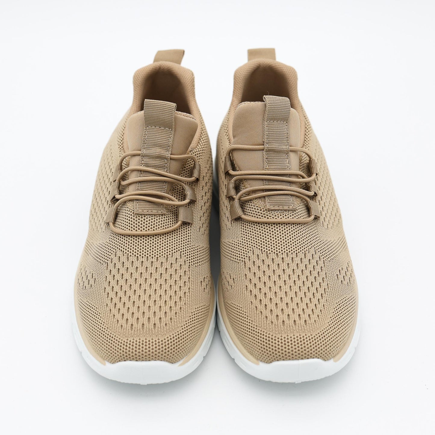 SNEAKERS MESH LACCI BEIGE 
