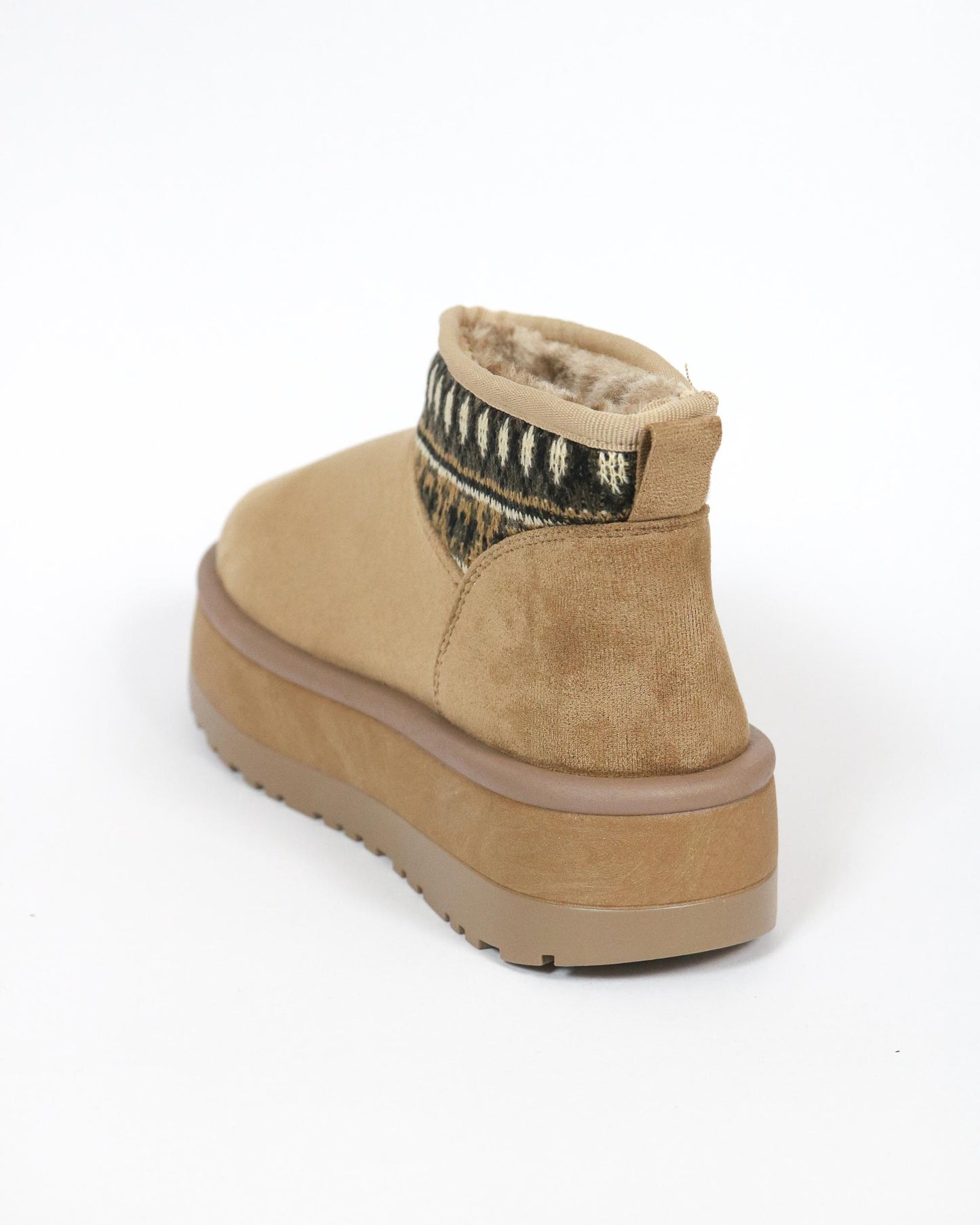STIVALETTO MAMMUT BORDATO KAKI 