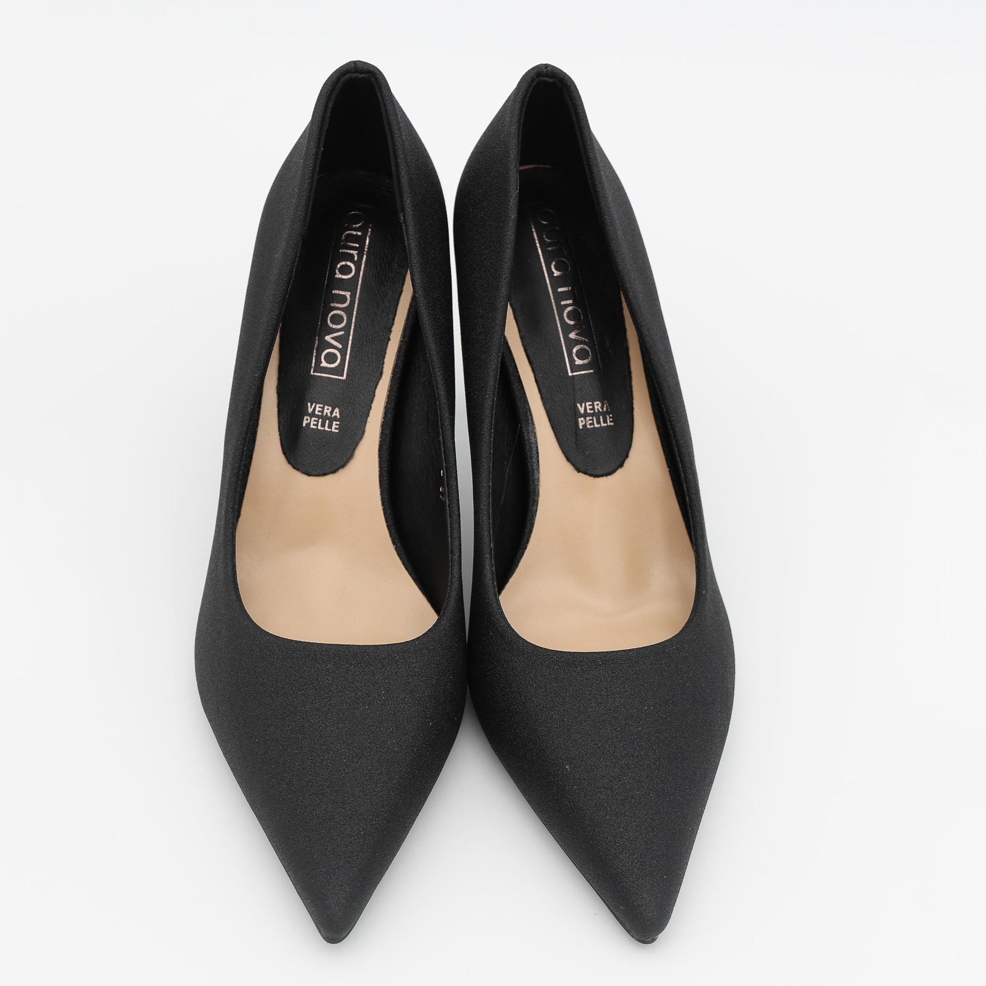 DECOLLETE GLITTER NERO 