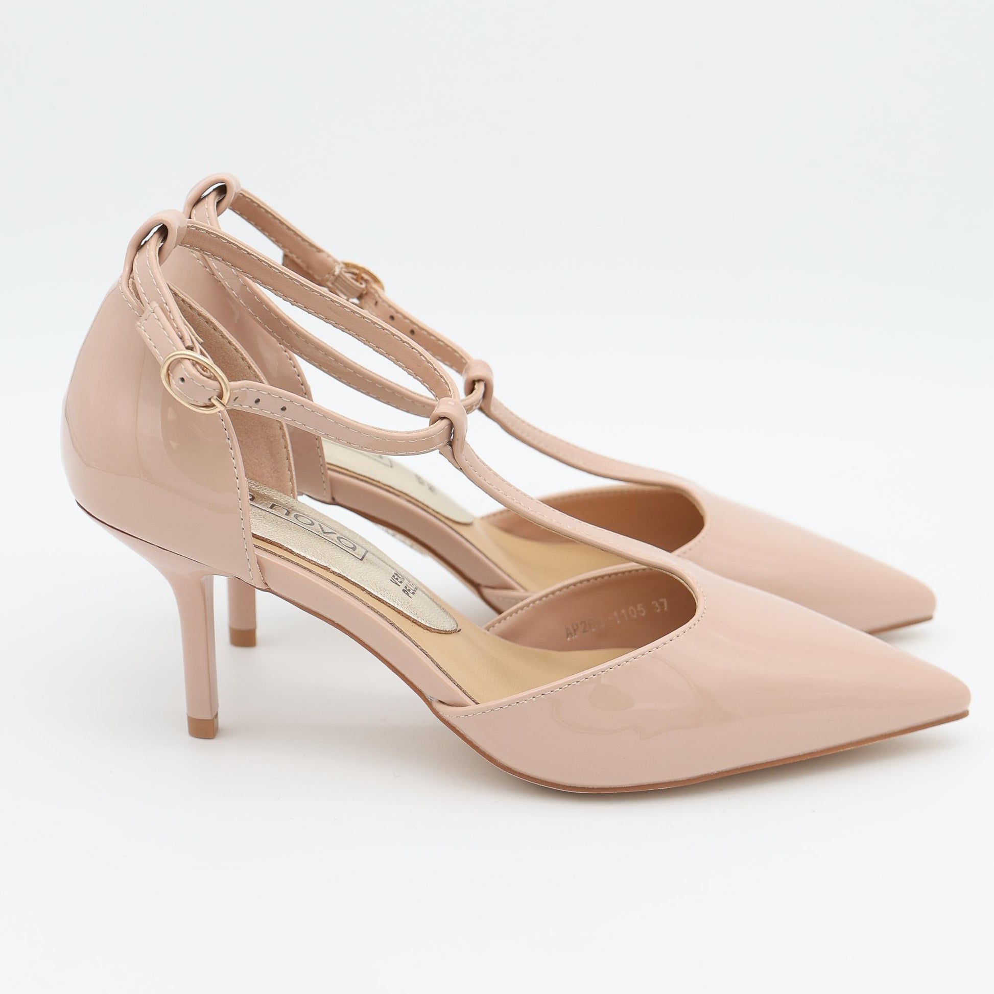 T-BAR CON TACCO NUDE 