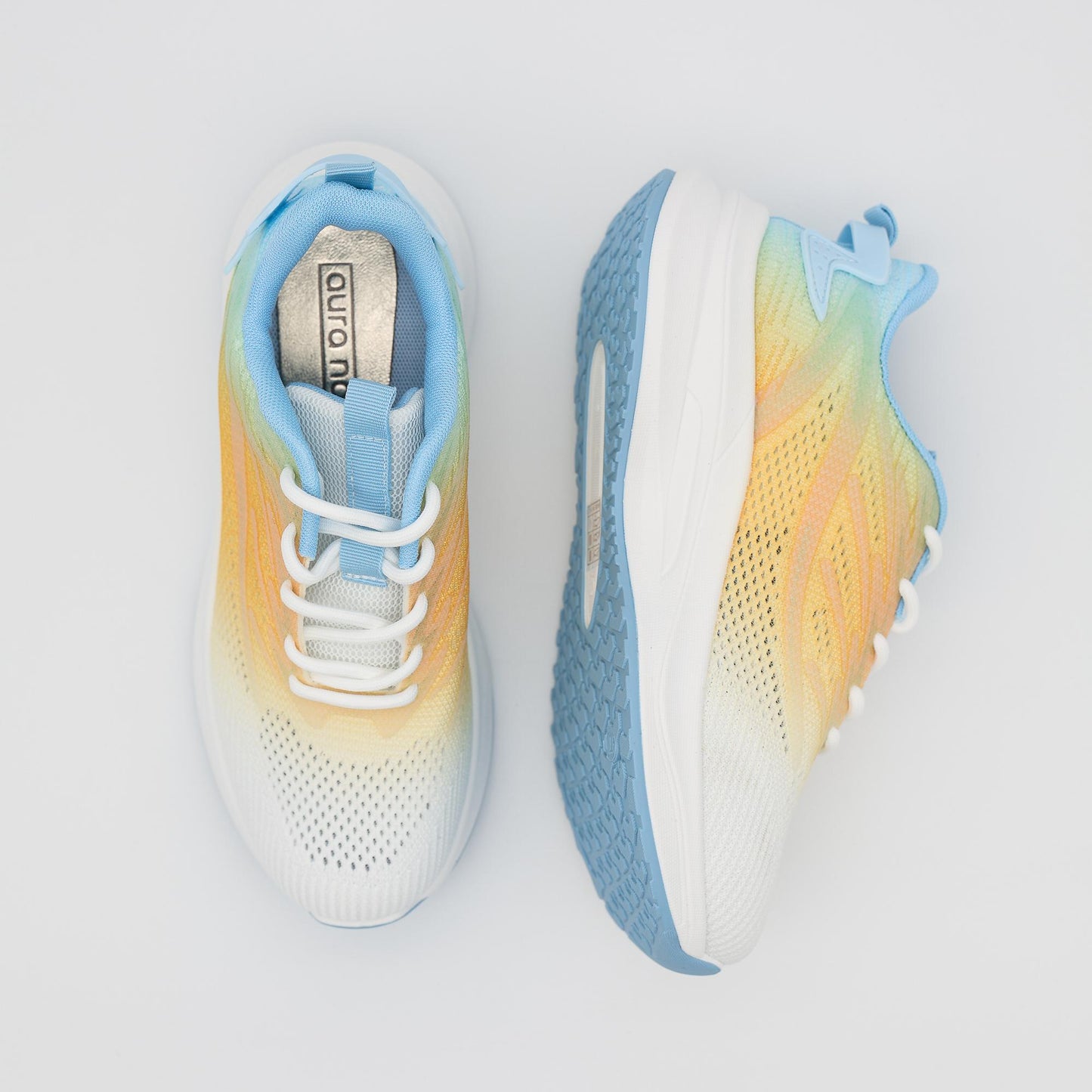 SNEAKERS MESH DEGRADE BLU 