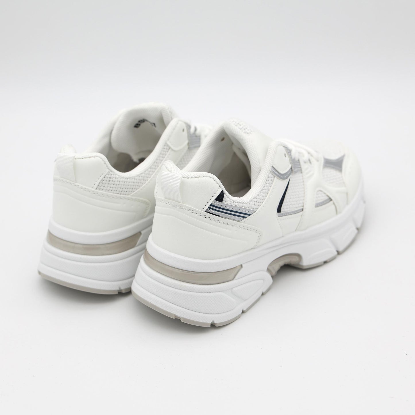 SNEAKERS TRACK JACQUARD BIANCO 