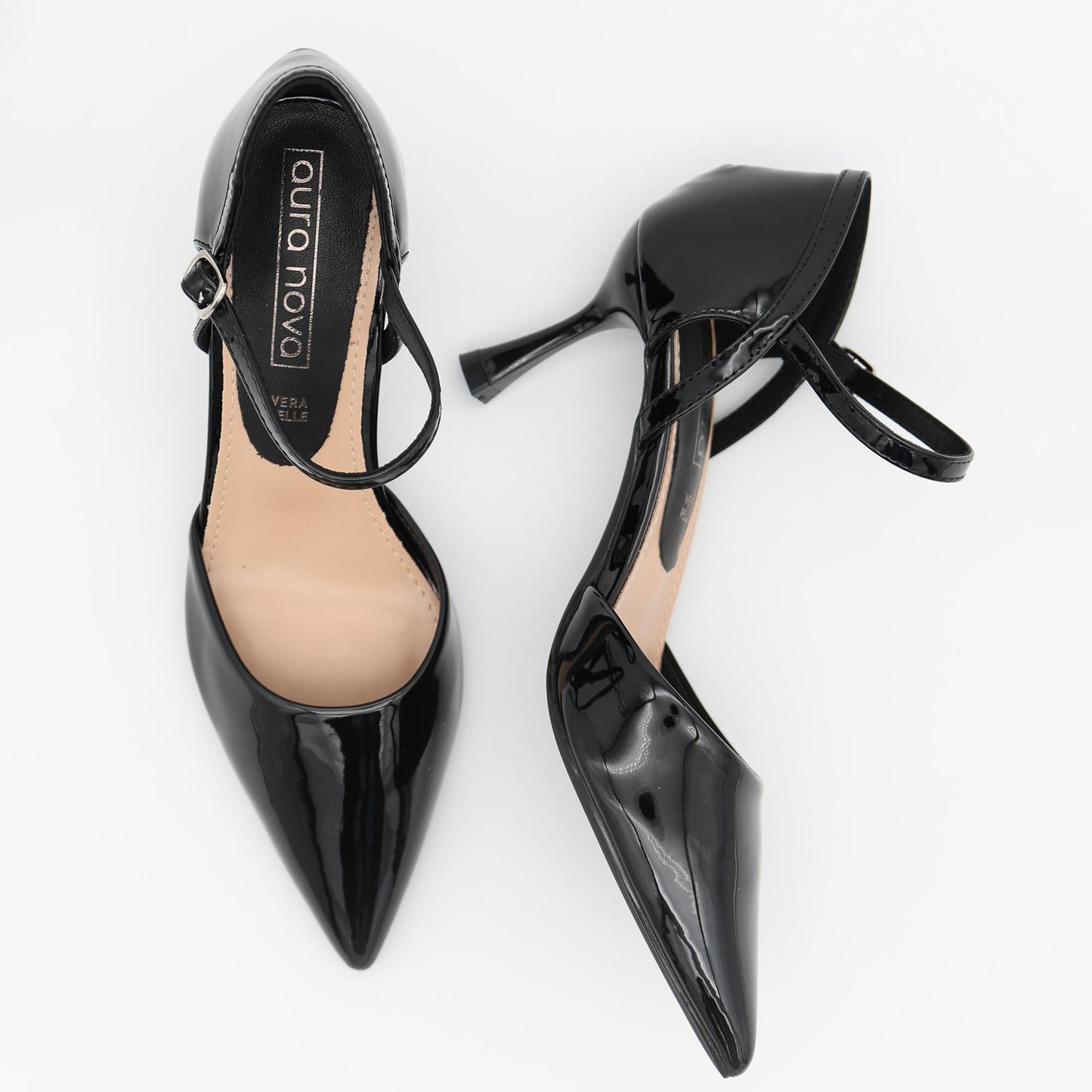 DECOLLETE D'ORSAY TACCO NERO 