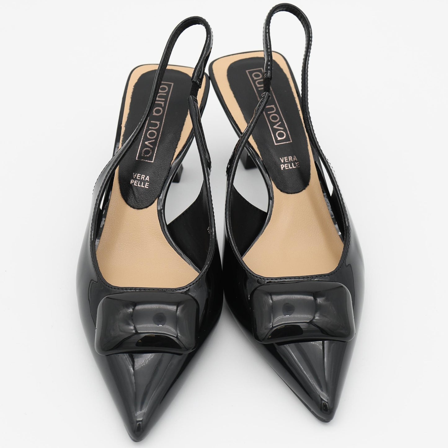 SLINGBACK SQUARE NERO 