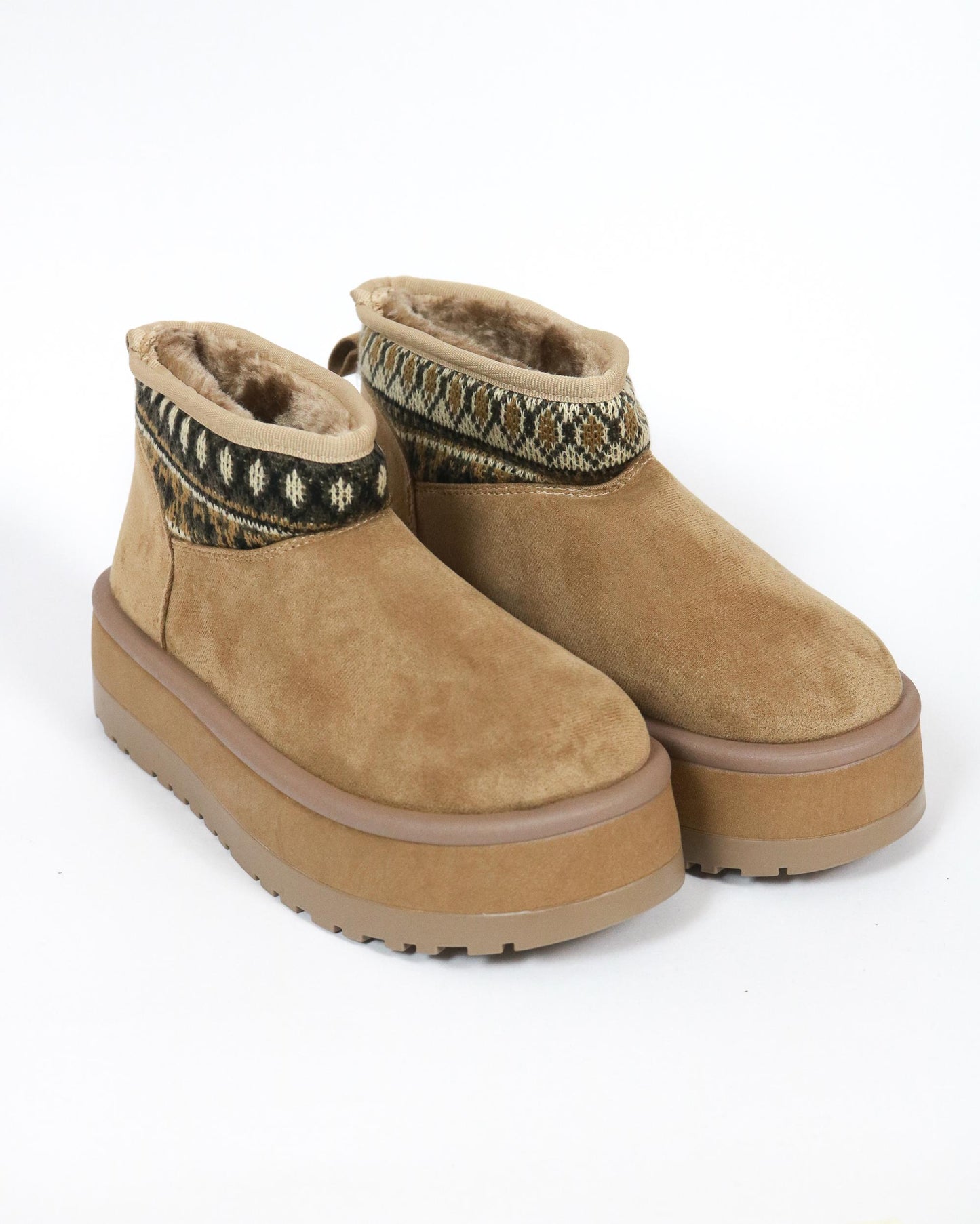 STIVALETTO MAMMUT BORDATO KAKI 