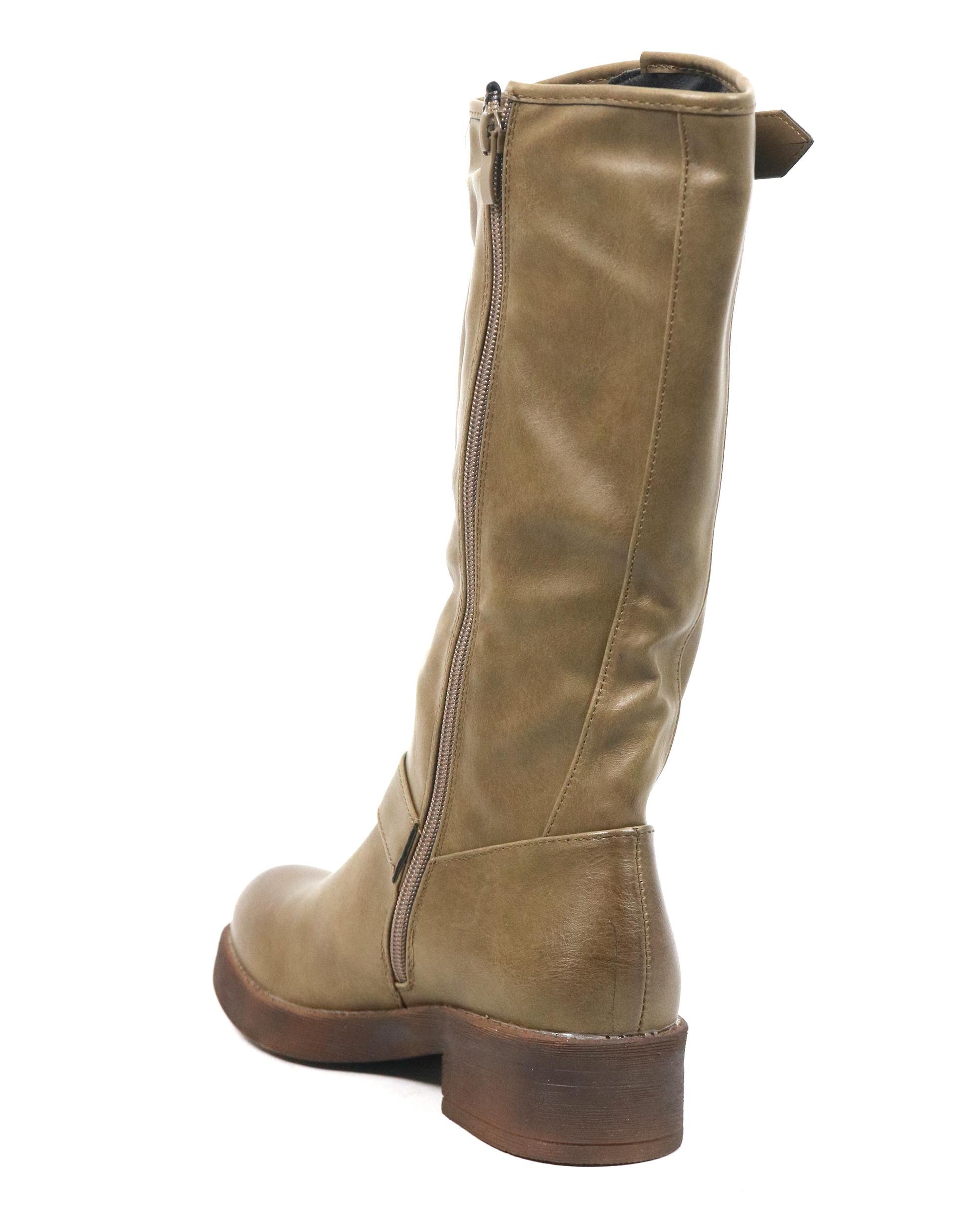 BIKER CLASSIC ALTO KAKI 