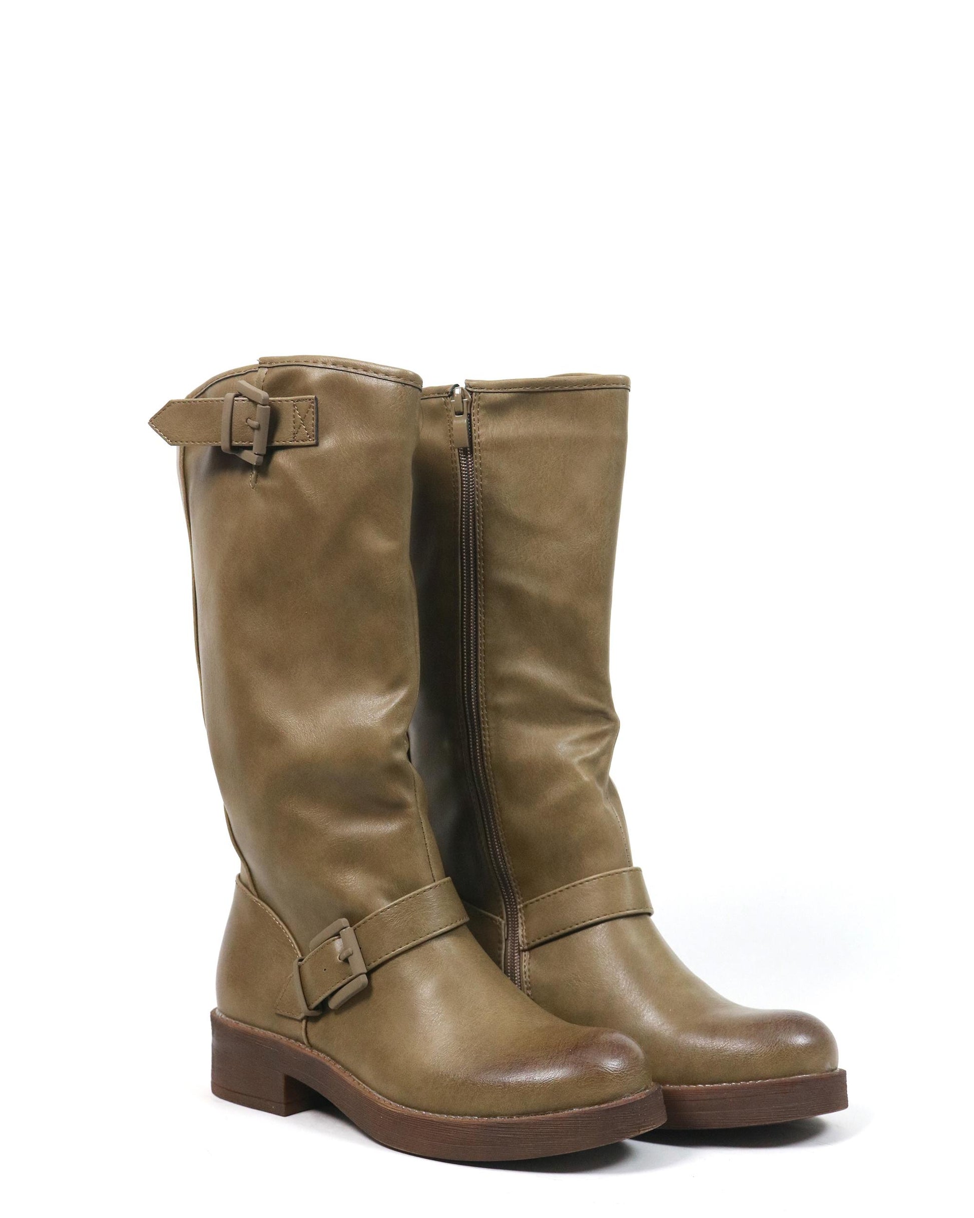 BIKER CLASSIC ALTO KAKI 