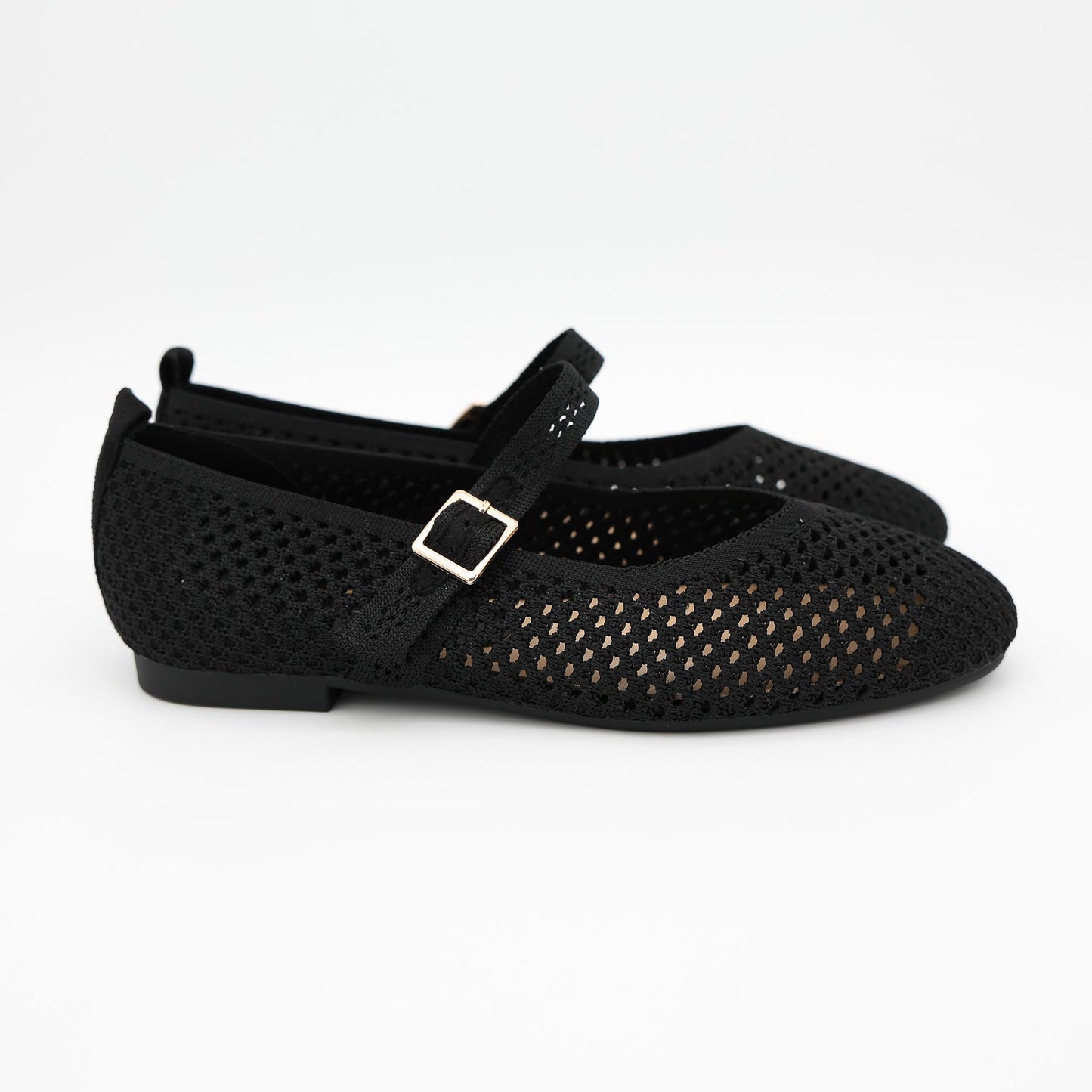 BALLERINA MAGLIA CINTURINO NERO 
