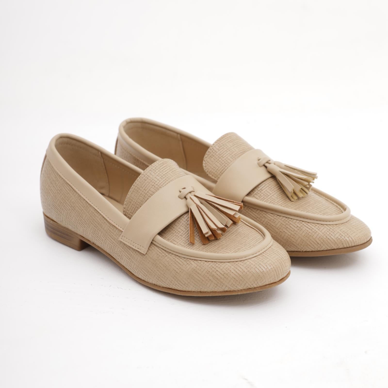 MOCASSINO NAPPINE BEIGE 