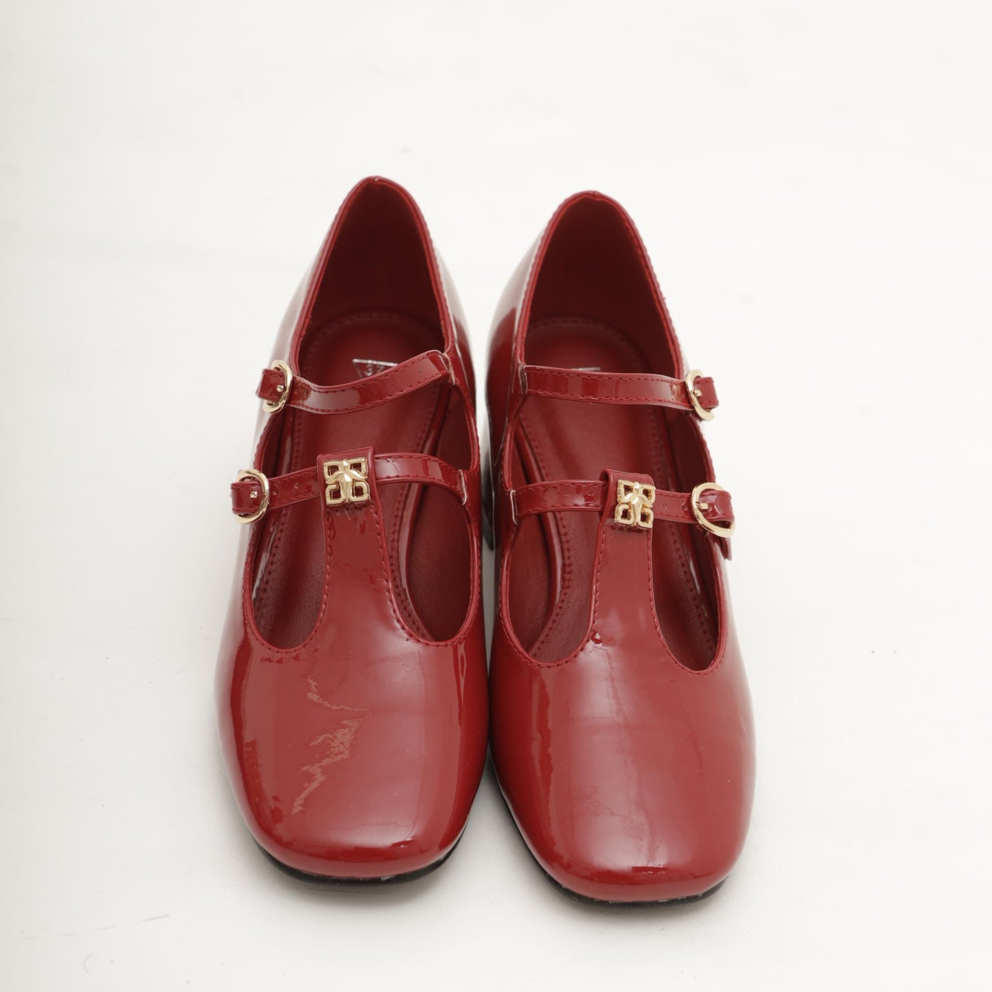MARY JANE BABY 2 CINTURINI BORDEAUX 