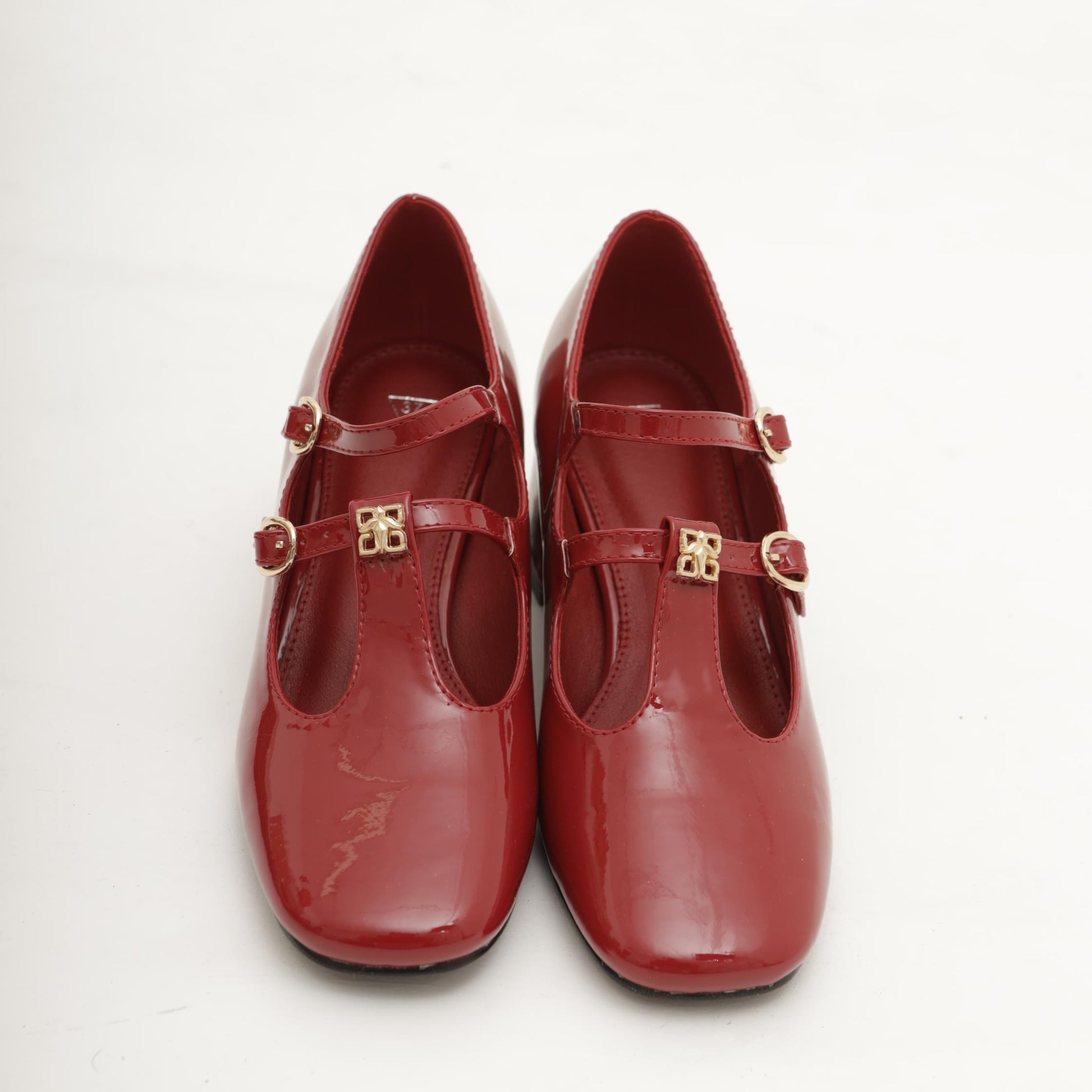 MARY JANE BABY 2 CINTURINI BORDEAUX 