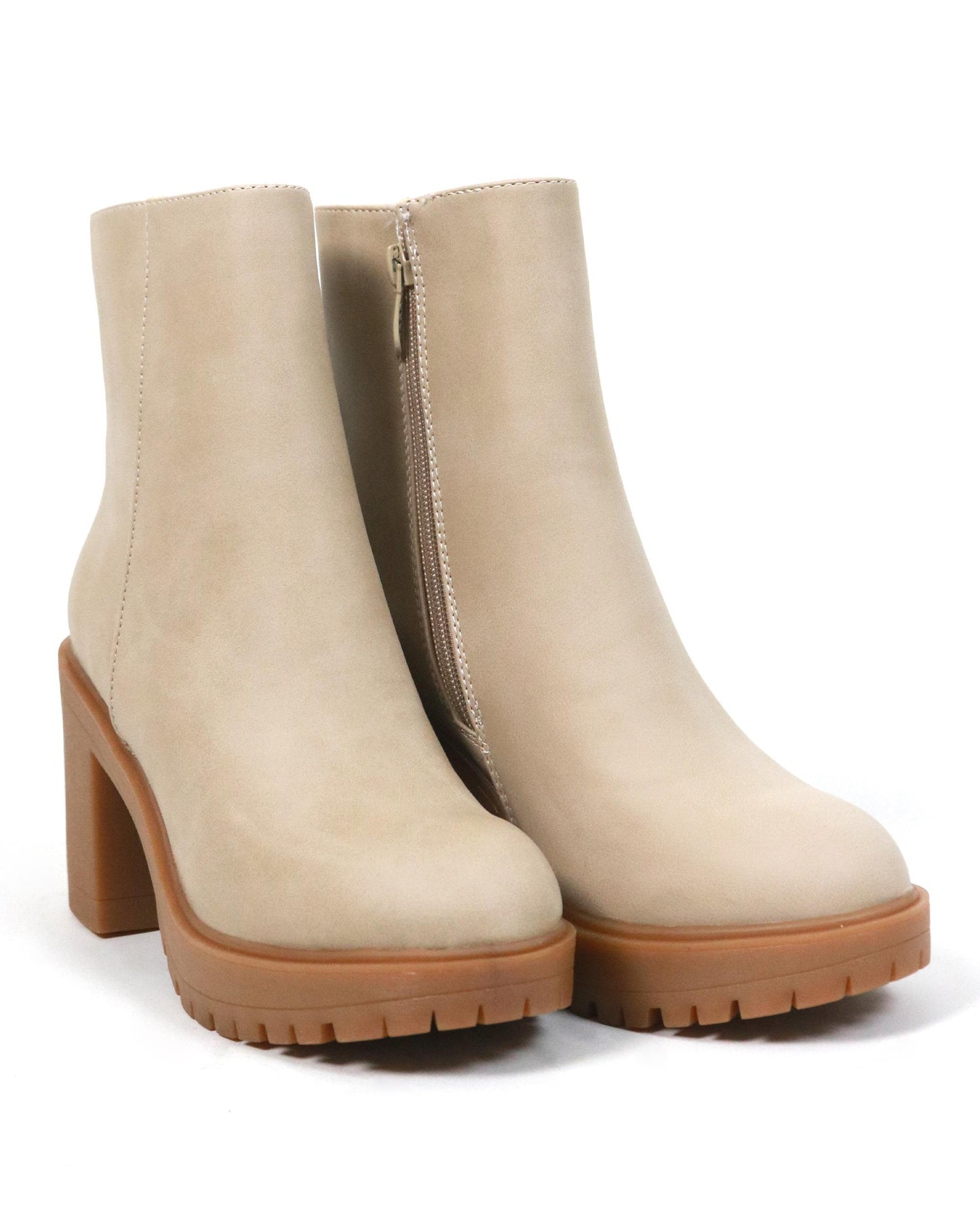 STIVALETTO TACCO PARA BEIGE 