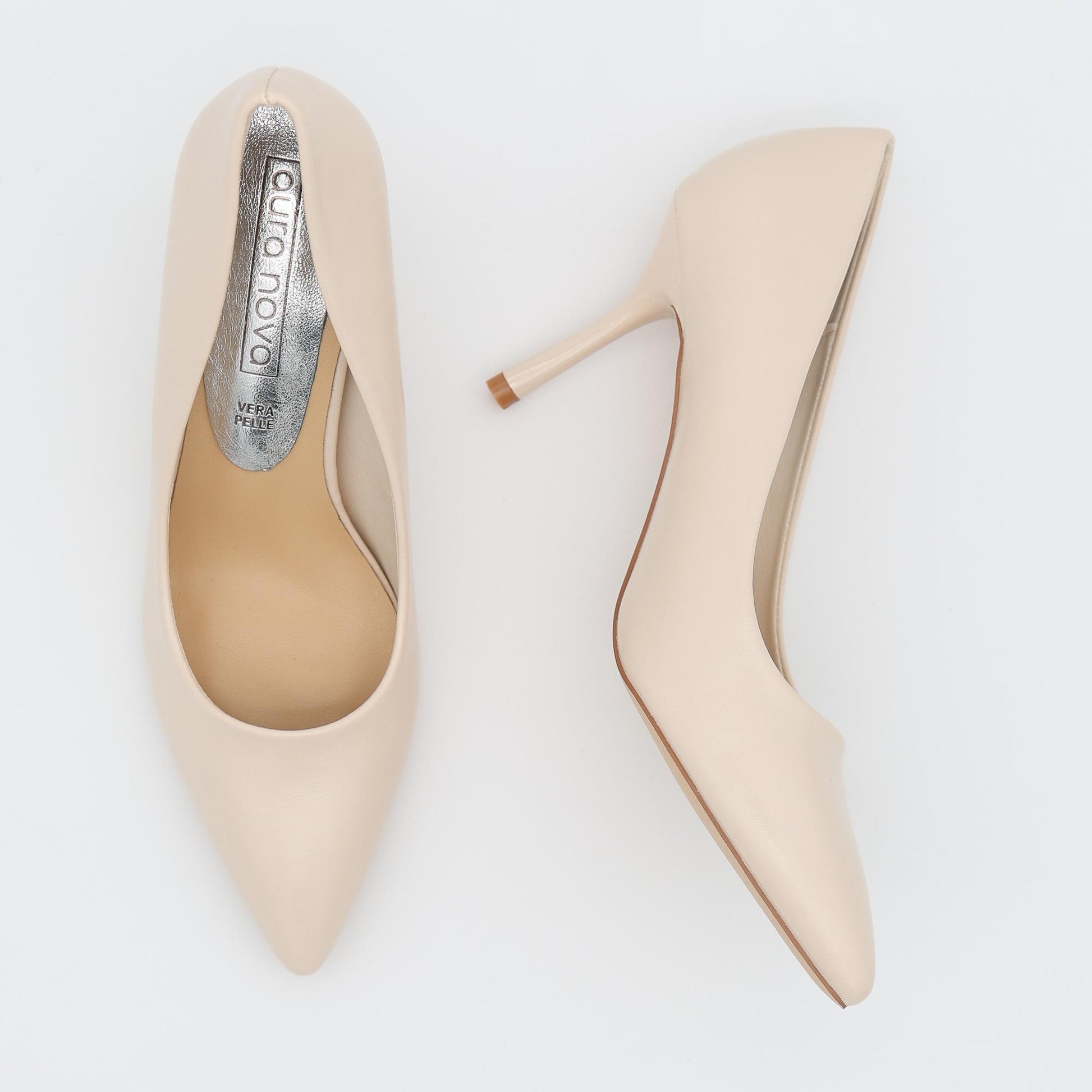 DECOLLETE TACCO BEIGE 