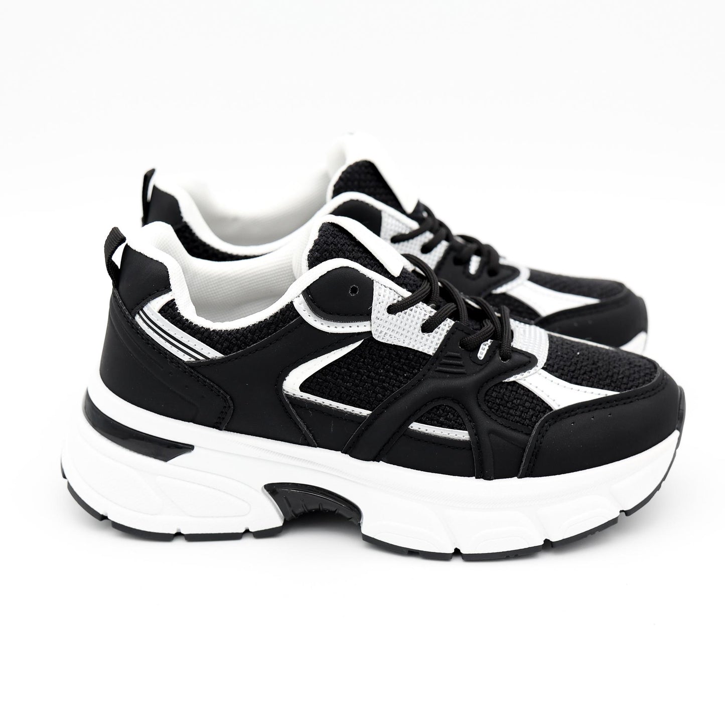 SNEAKERS TRACK JACQUARD NERO 