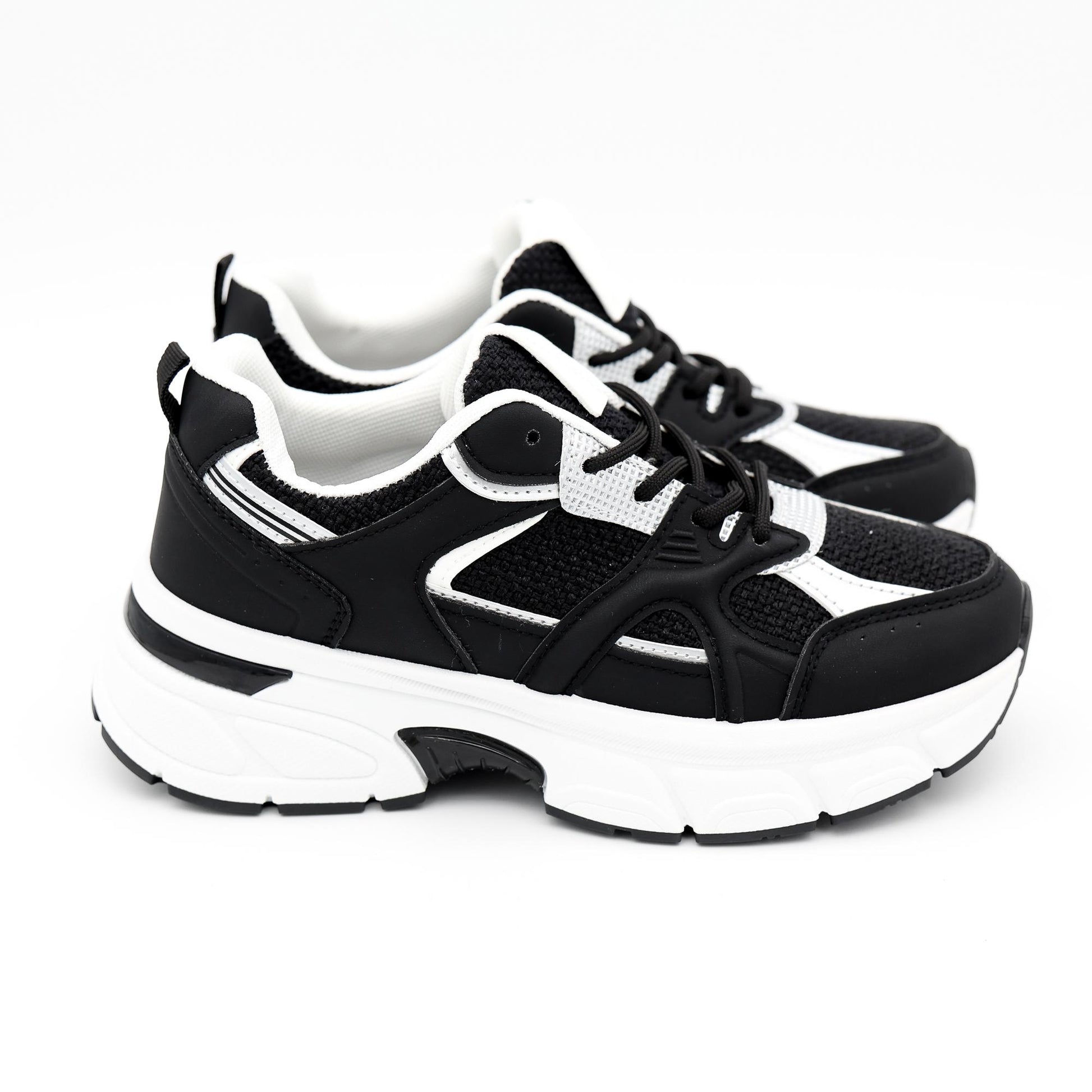 SNEAKERS TRACK JACQUARD NERO 