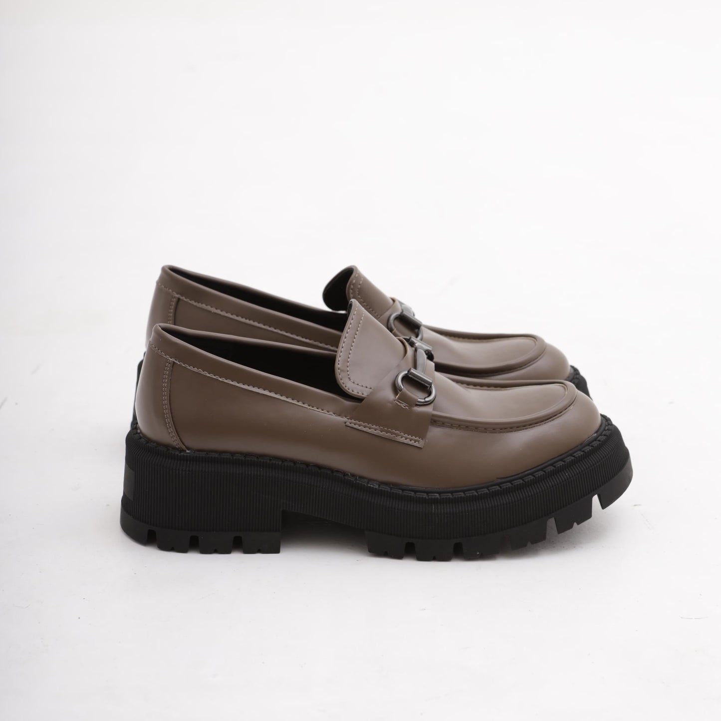 MOCASSINO MORSETTO TAUPE 