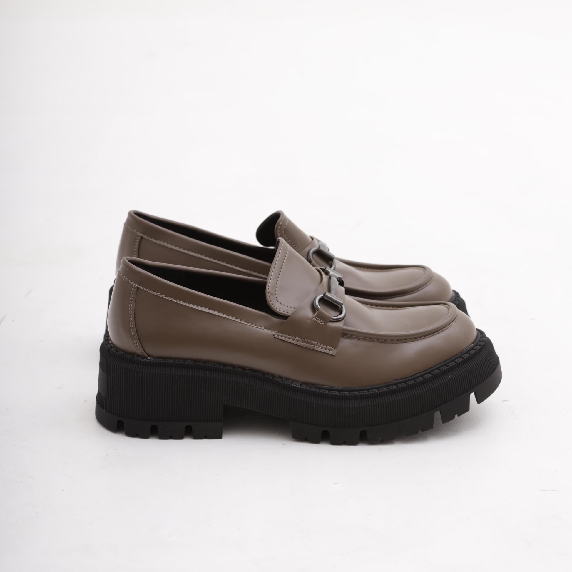 MOCASSINO MORSETTO TAUPE 