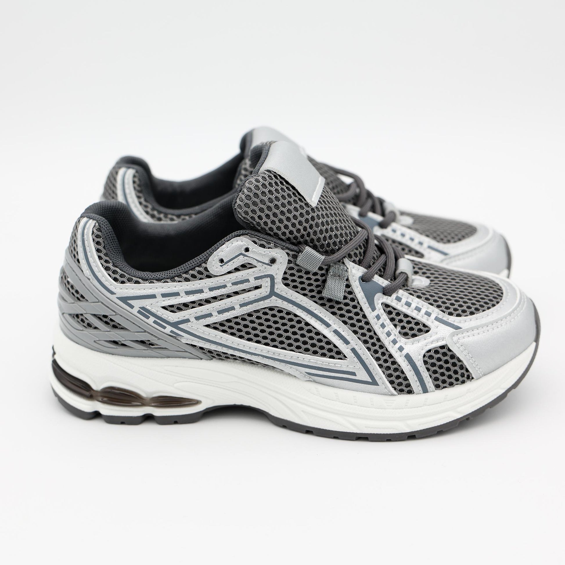 SNEAKERS GEL MESH GRIGIO 