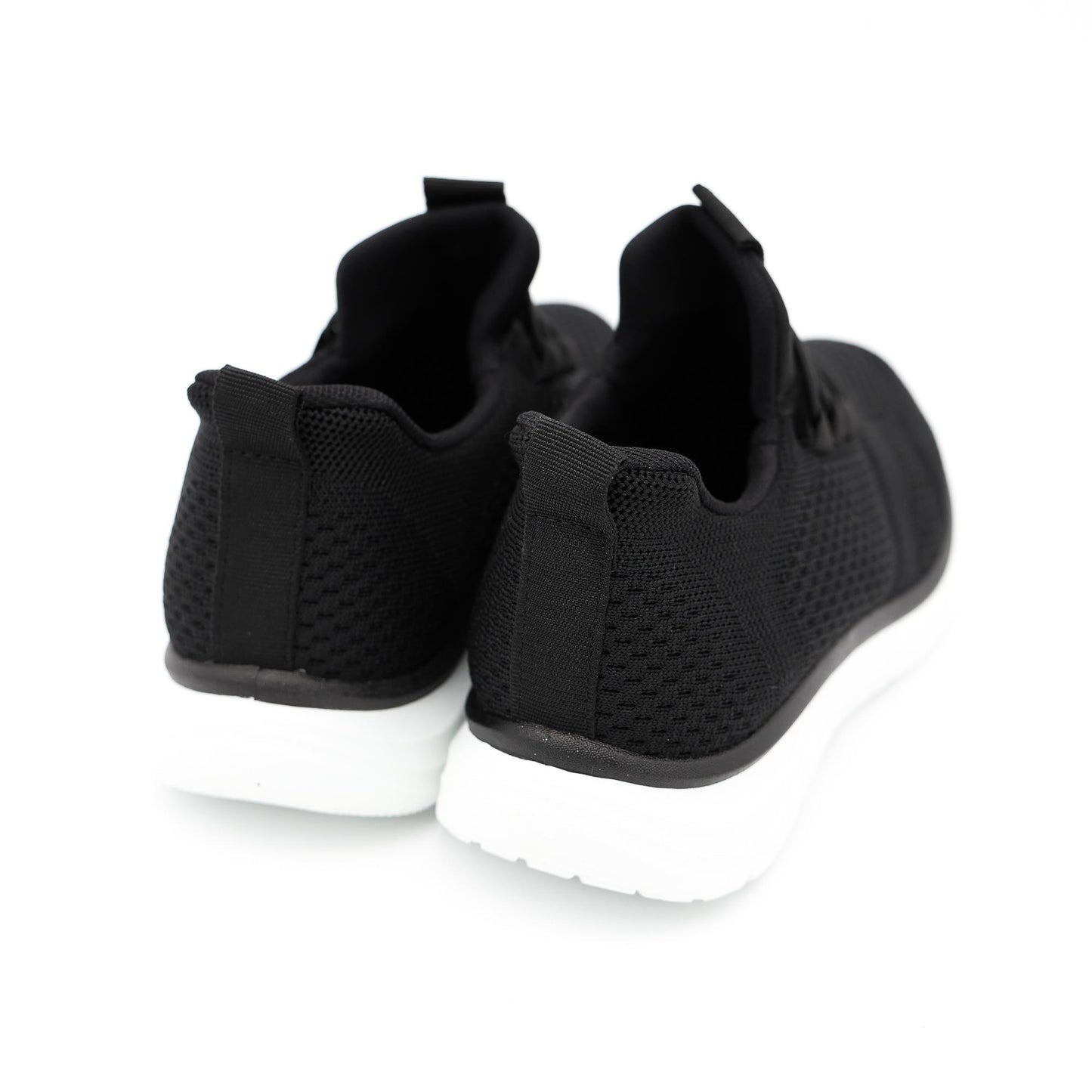 SNEAKERS MESH LACCI NERO 