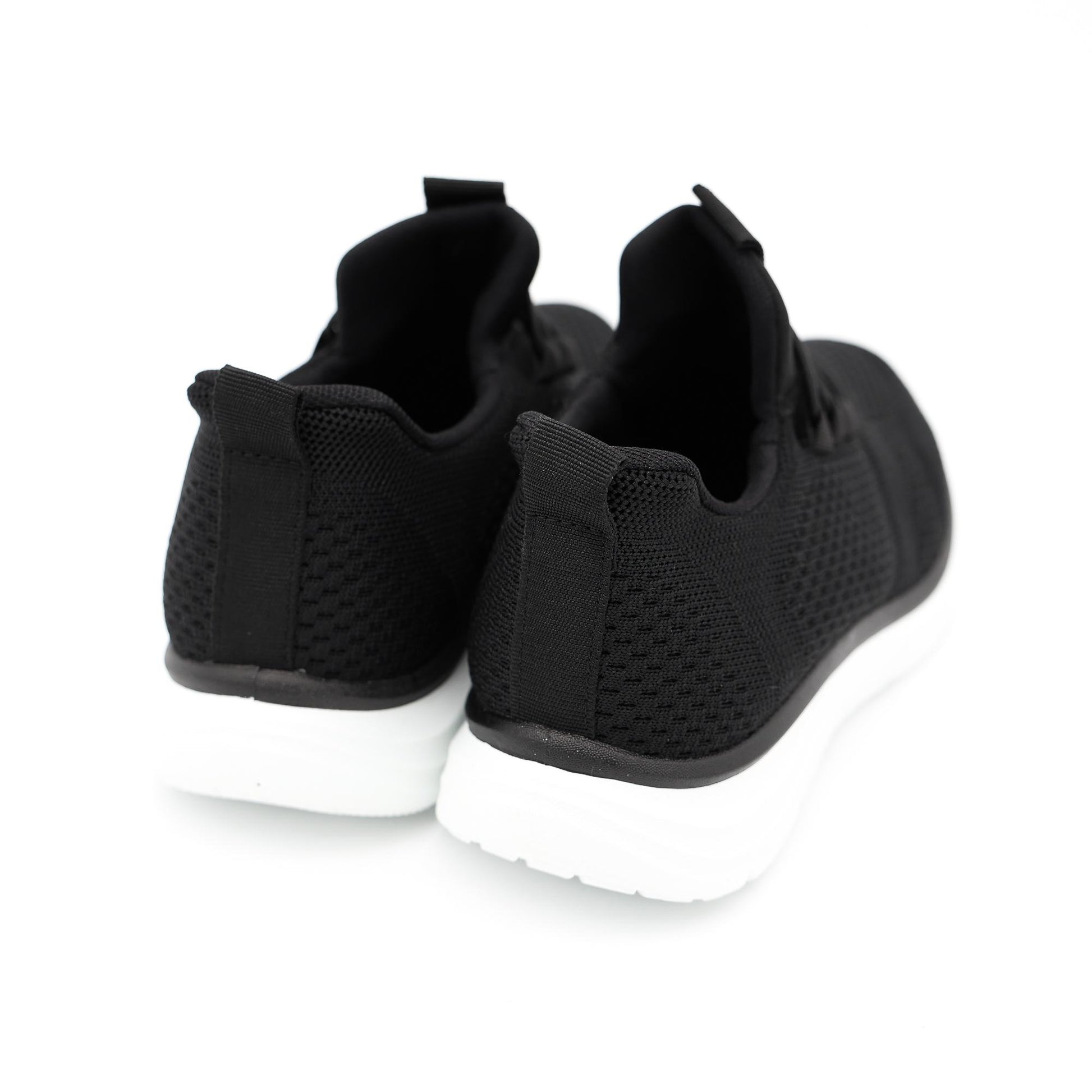 SNEAKERS MESH LACCI NERO 