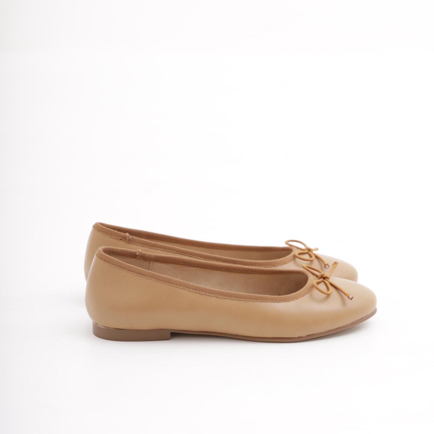 BALLERINA SEMPLICE CUOIO 