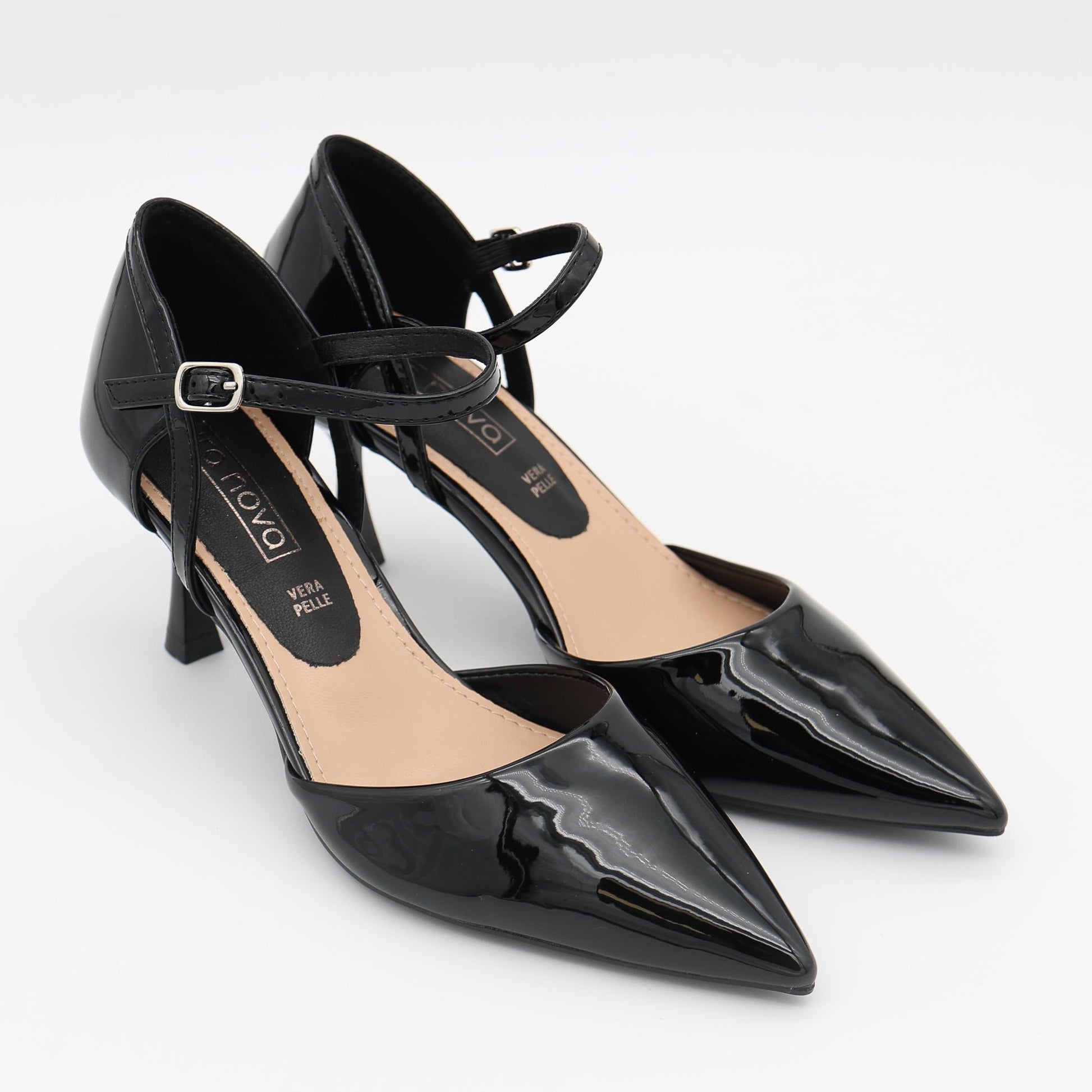 DECOLLETE D'ORSAY TACCO NERO 