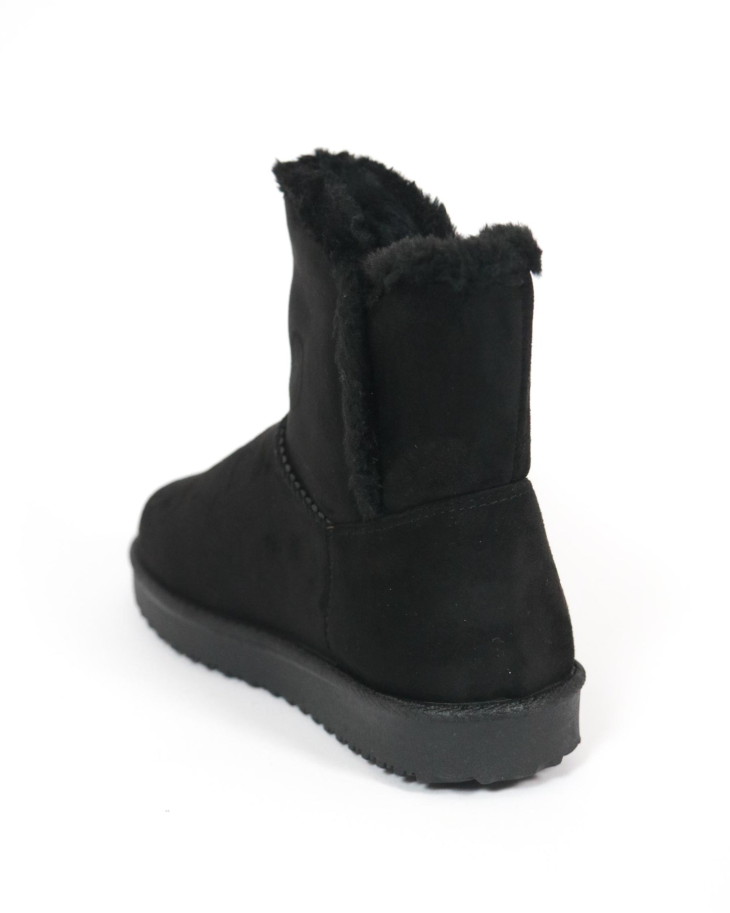 STIVALETTO MAMMUT BOTTONE NERO 