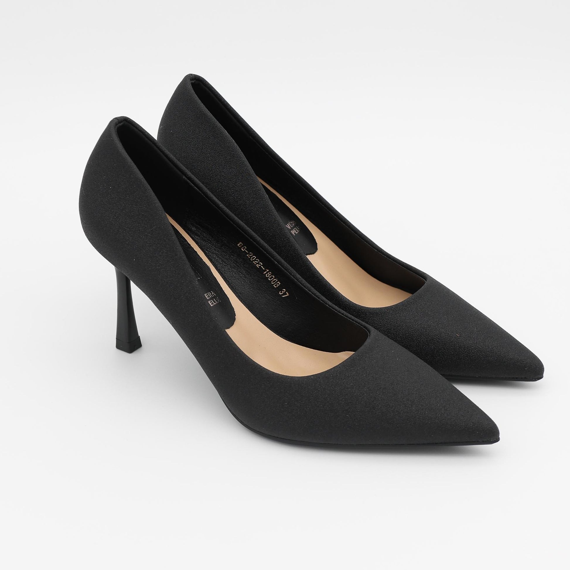 DECOLLETE GLITTER NERO 