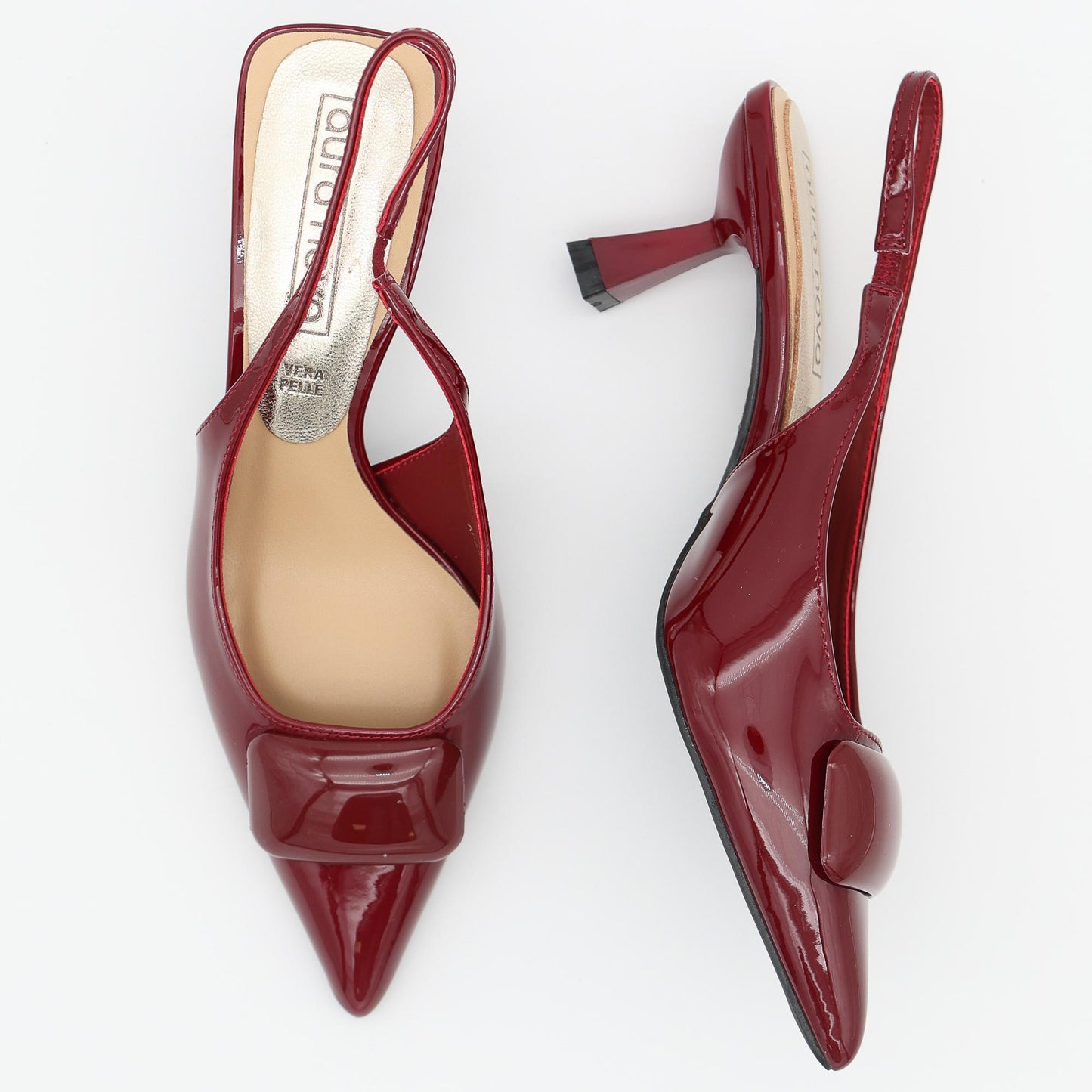 SLINGBACK SQUARE WINE 