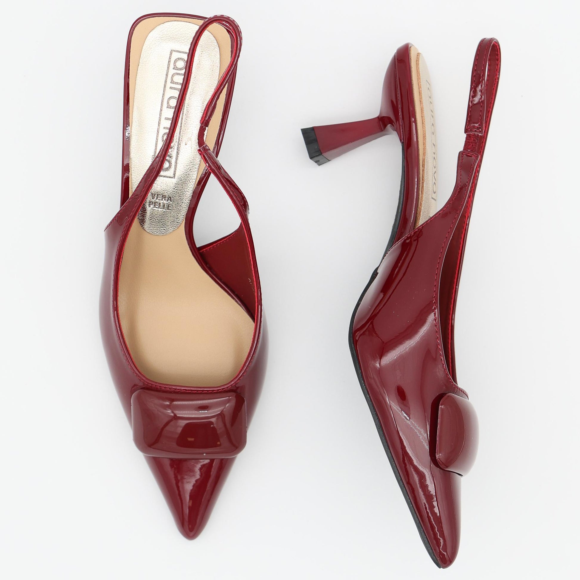 SLINGBACK SQUARE WINE 