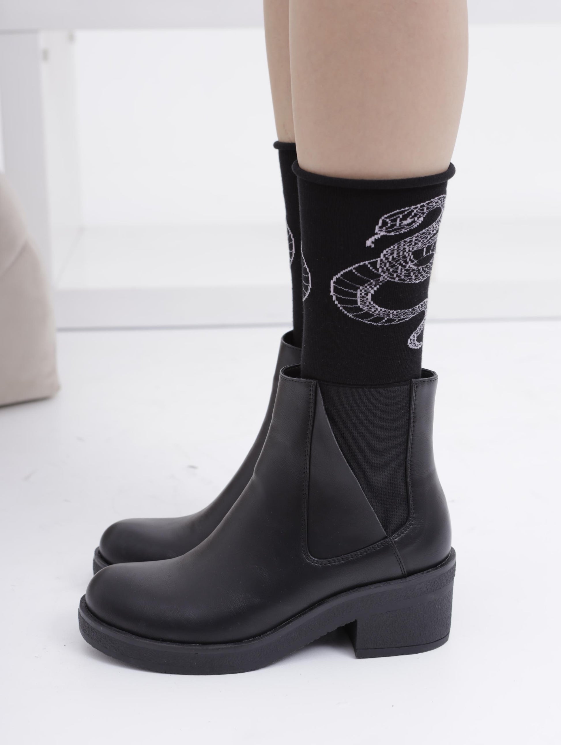 STIVALETTO ELASTICI PARA NERO 