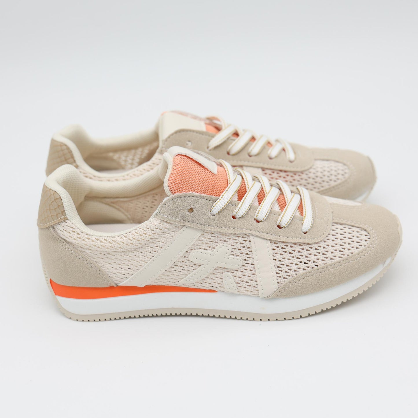 SNEAKERS BONNY MESH BEIGE 