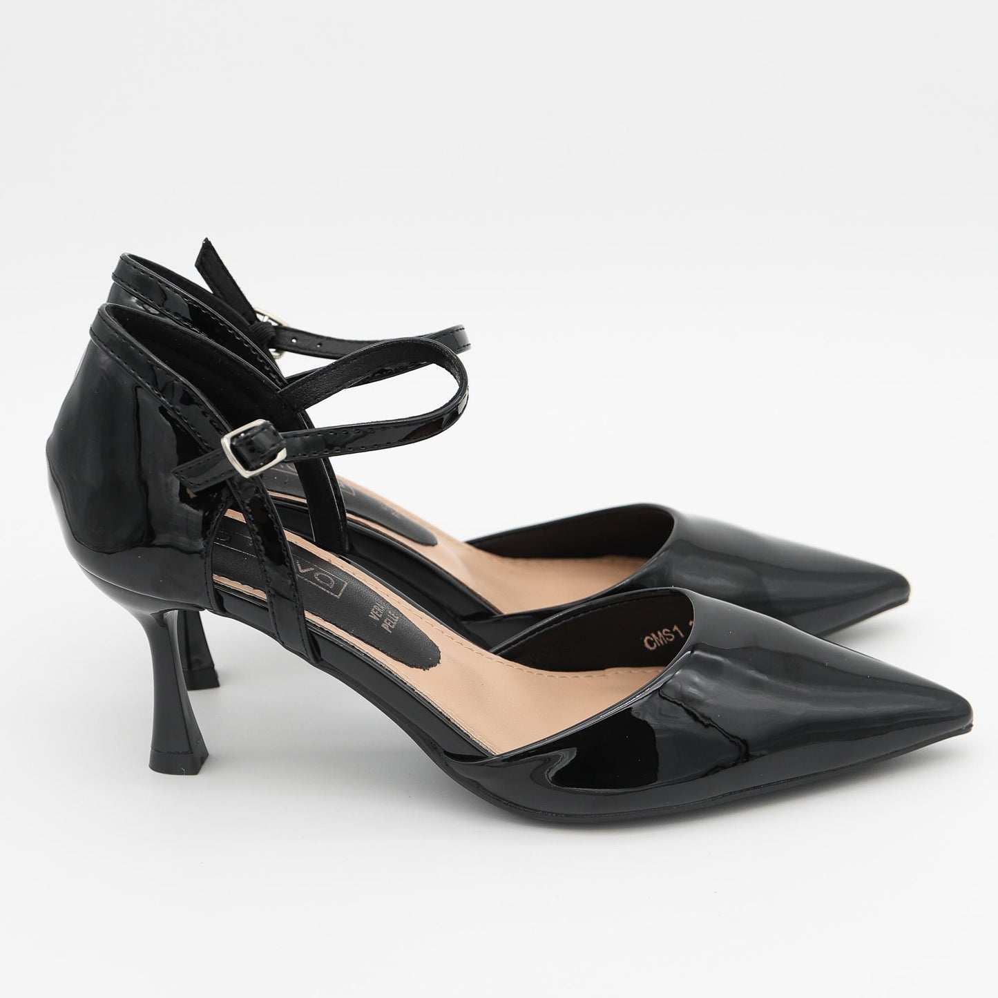 DECOLLETE D'ORSAY TACCO NERO 