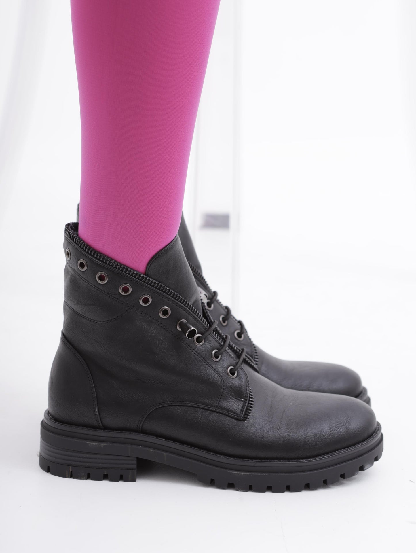 ANFIBIO BORDO ZIP NERO 