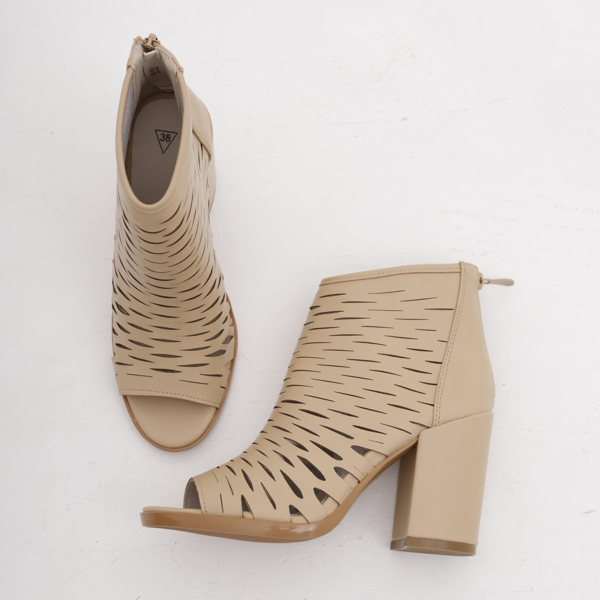TRONCHETTO SPUNTATO BEIGE 