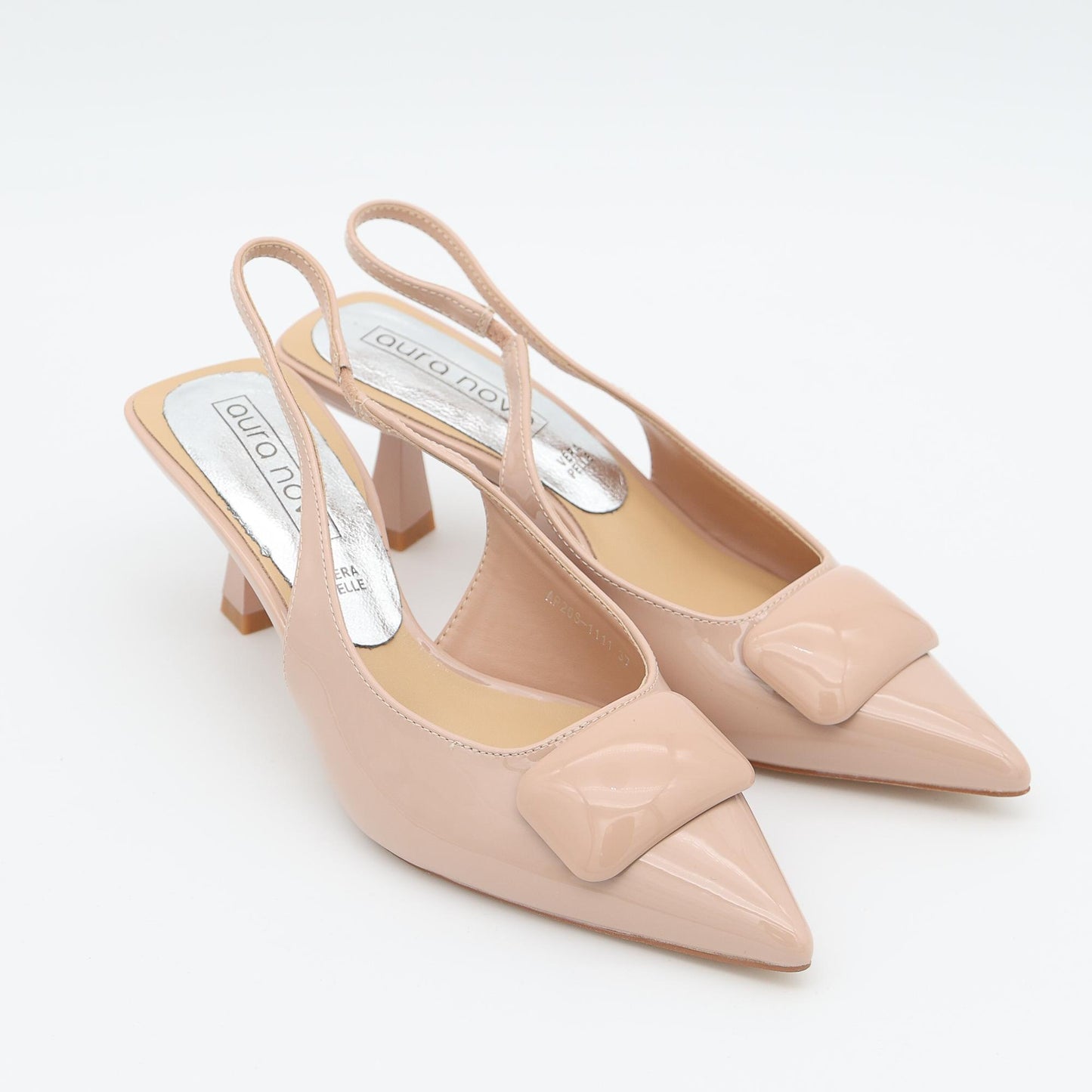 SLINGBACK SQUARE NUDE 