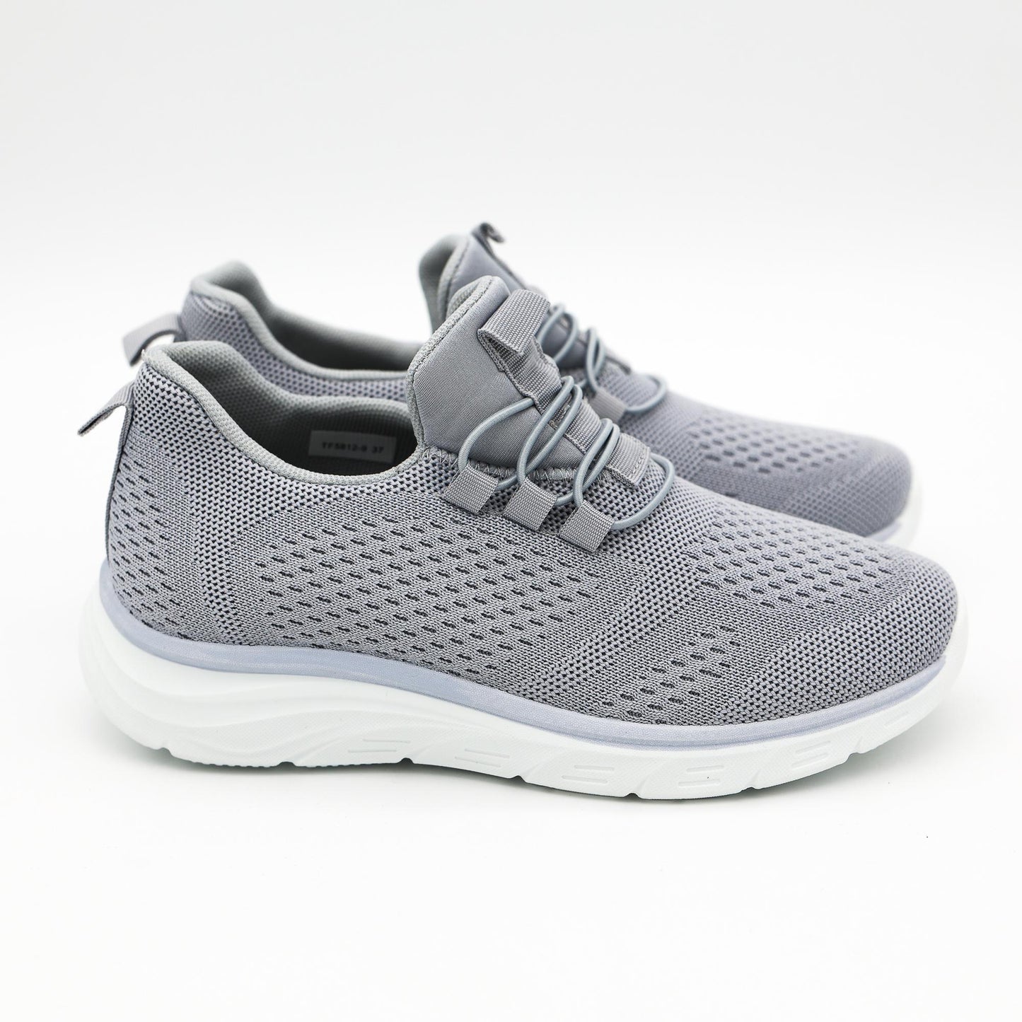 SNEAKERS MESH LACCI GRIGIO 
