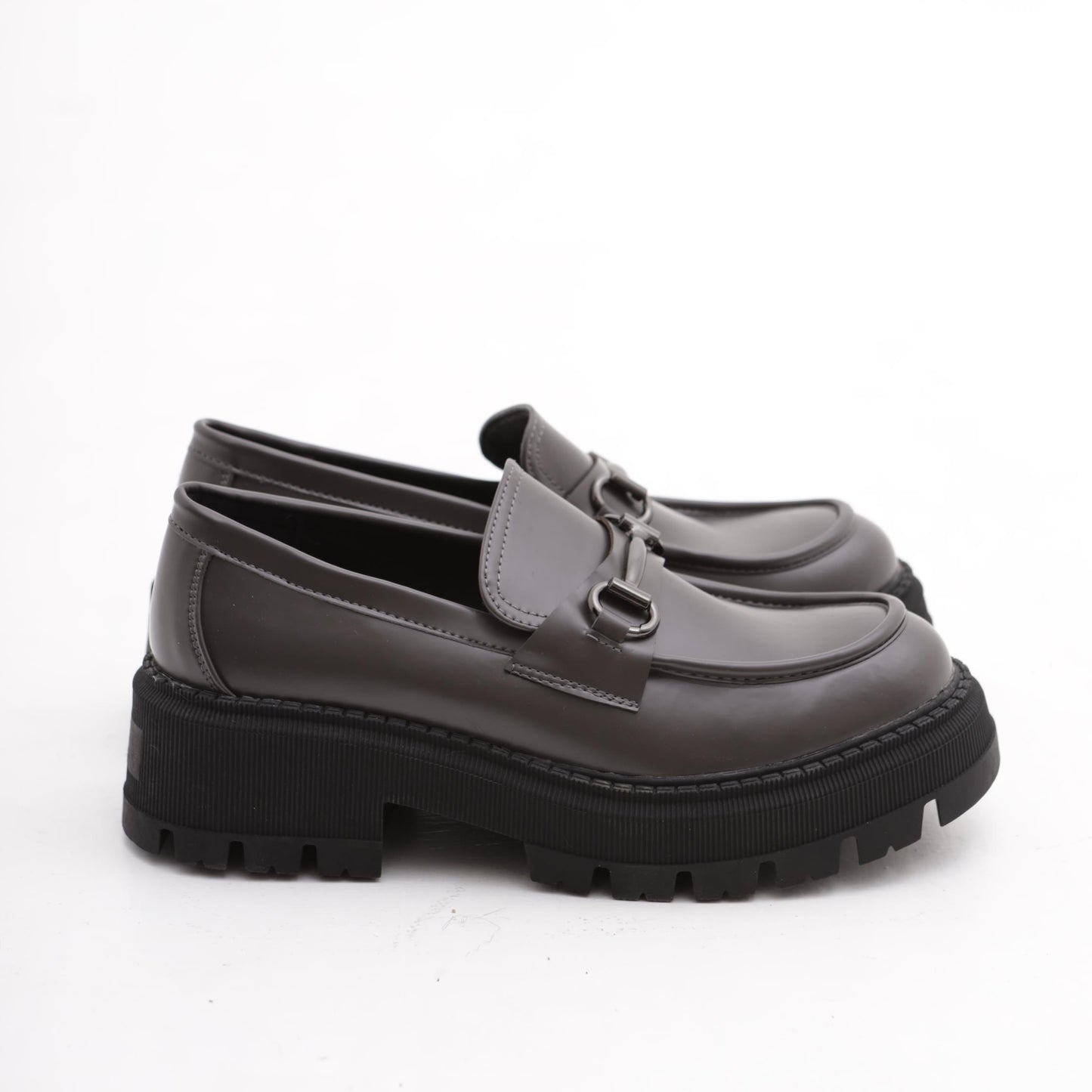 MOCASSINO MORSETTO GRIGIO 