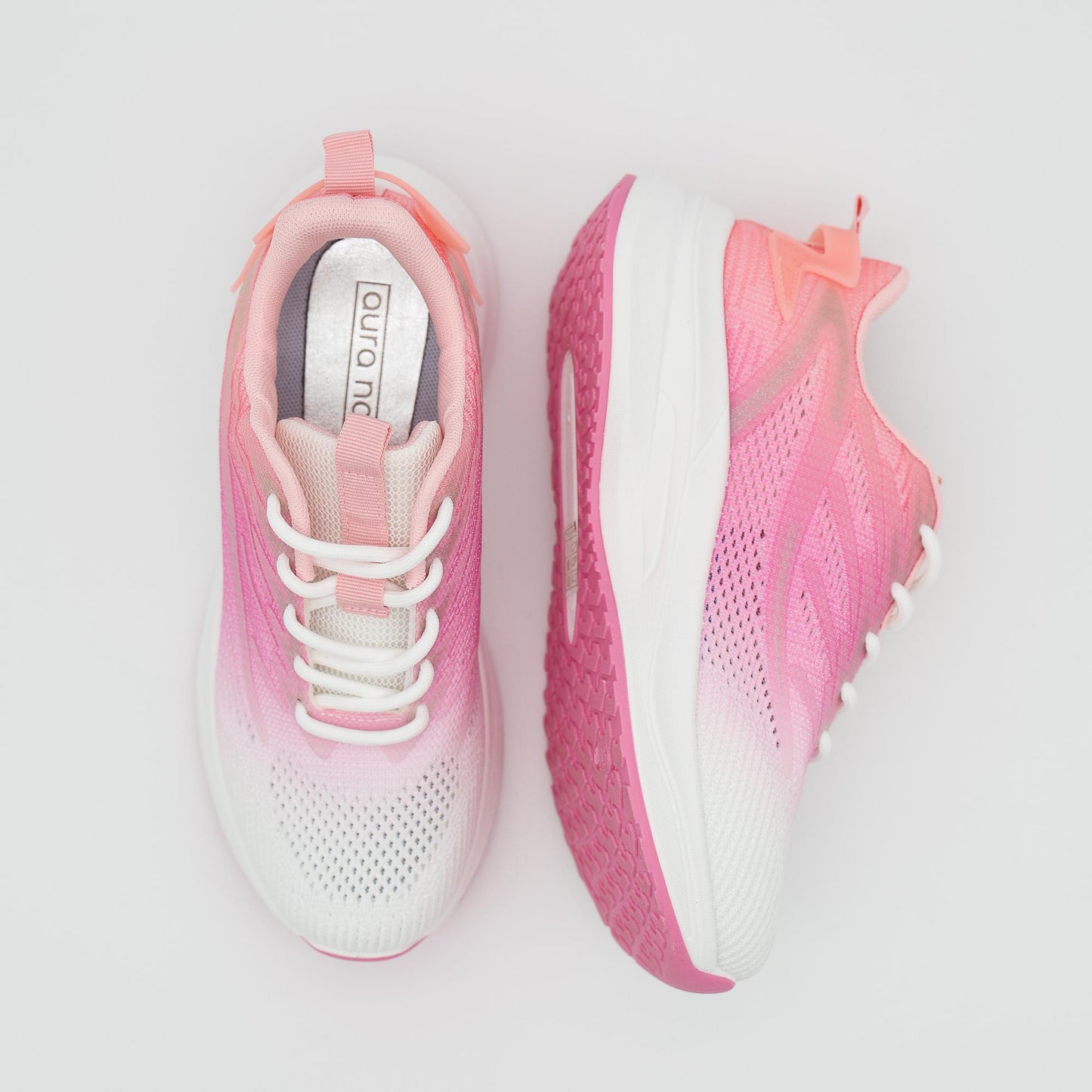 SNEAKERS MESH DEGRADE ROSA 