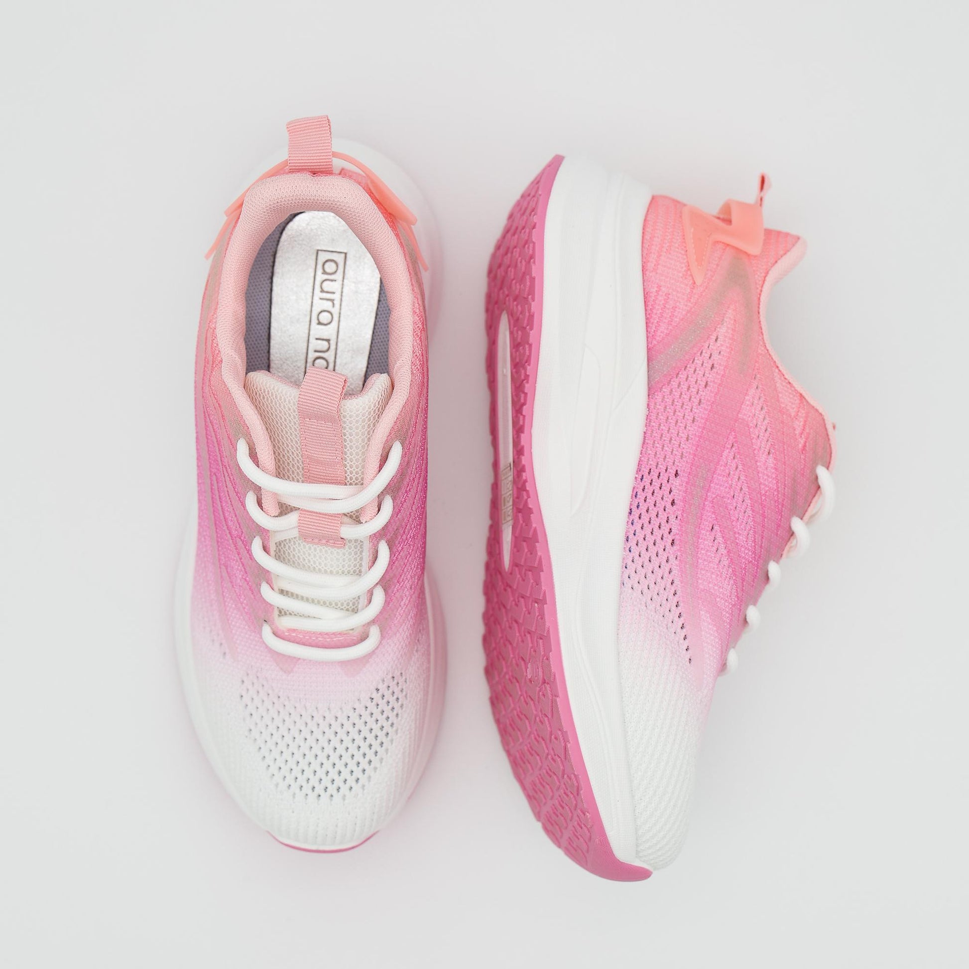 SNEAKERS MESH DEGRADE ROSA 