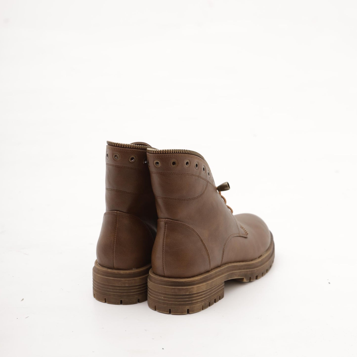 ANFIBIO BORDO ZIP MARRONE 