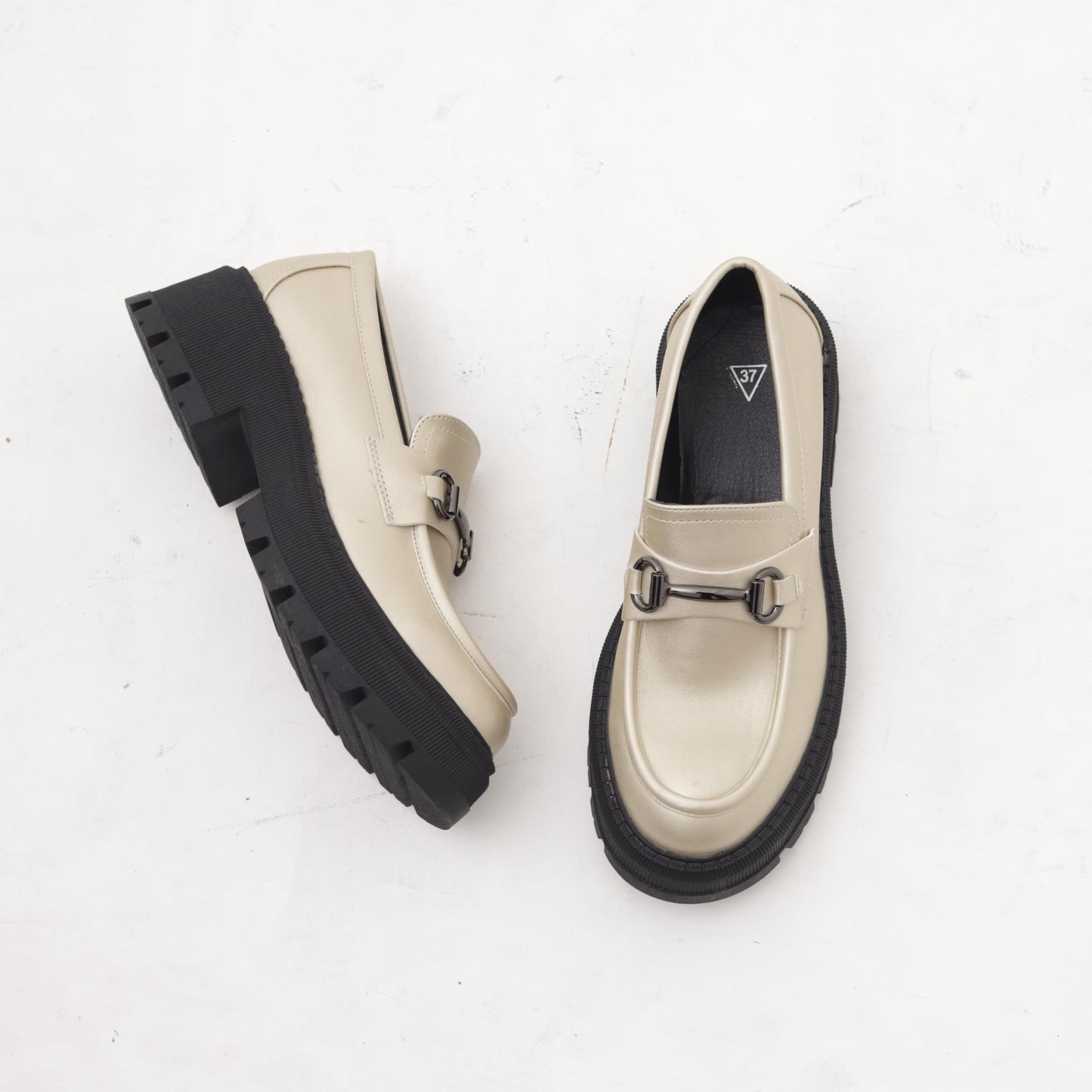 MOCASSINO MORSETTO PLATINO 