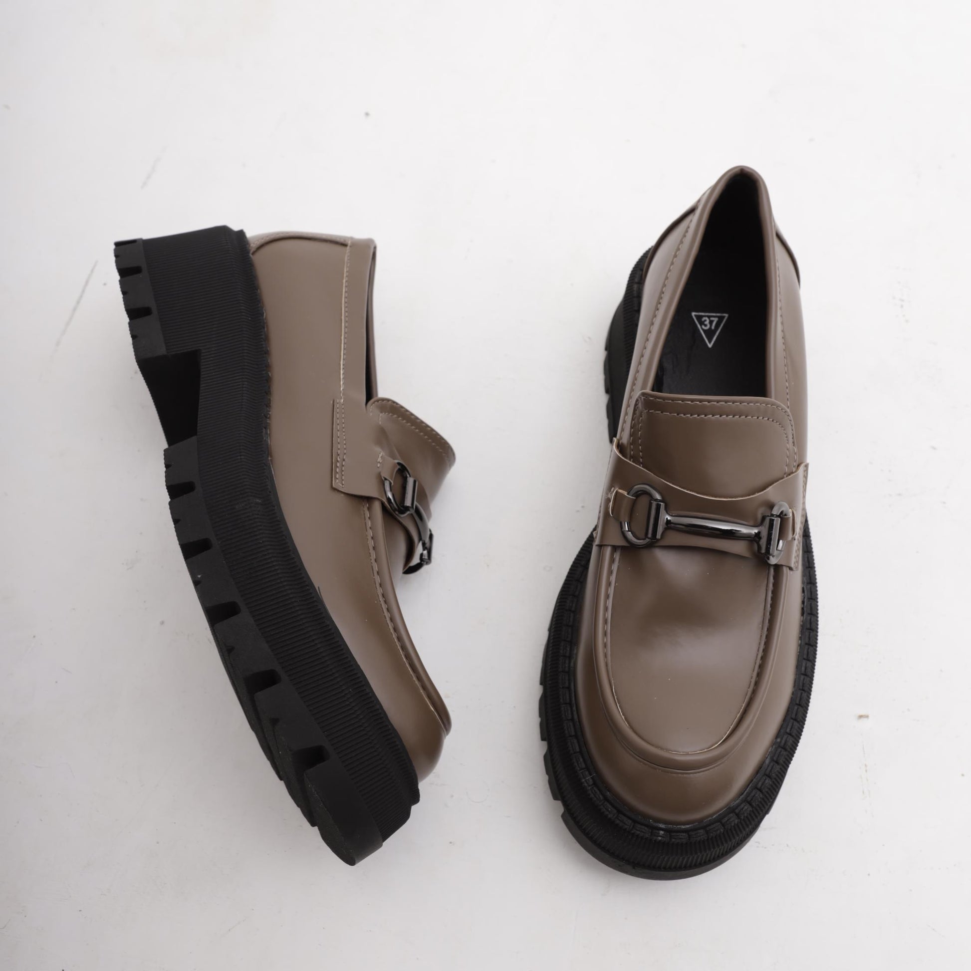 MOCASSINO MORSETTO TAUPE 
