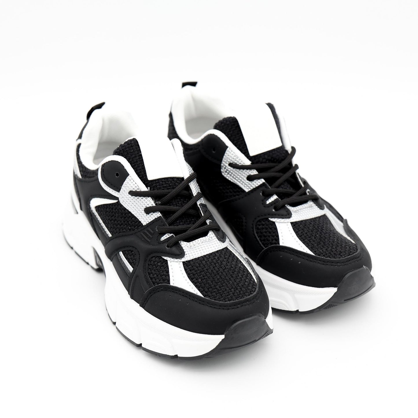 SNEAKERS TRACK JACQUARD NERO 